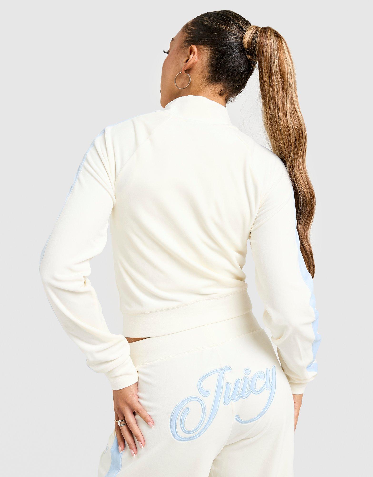 JUICY COUTURE Script Velour Track Top