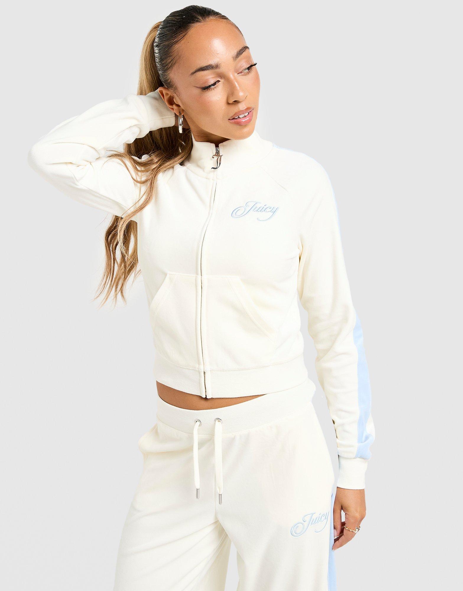 JUICY COUTURE Script Velour Track Top