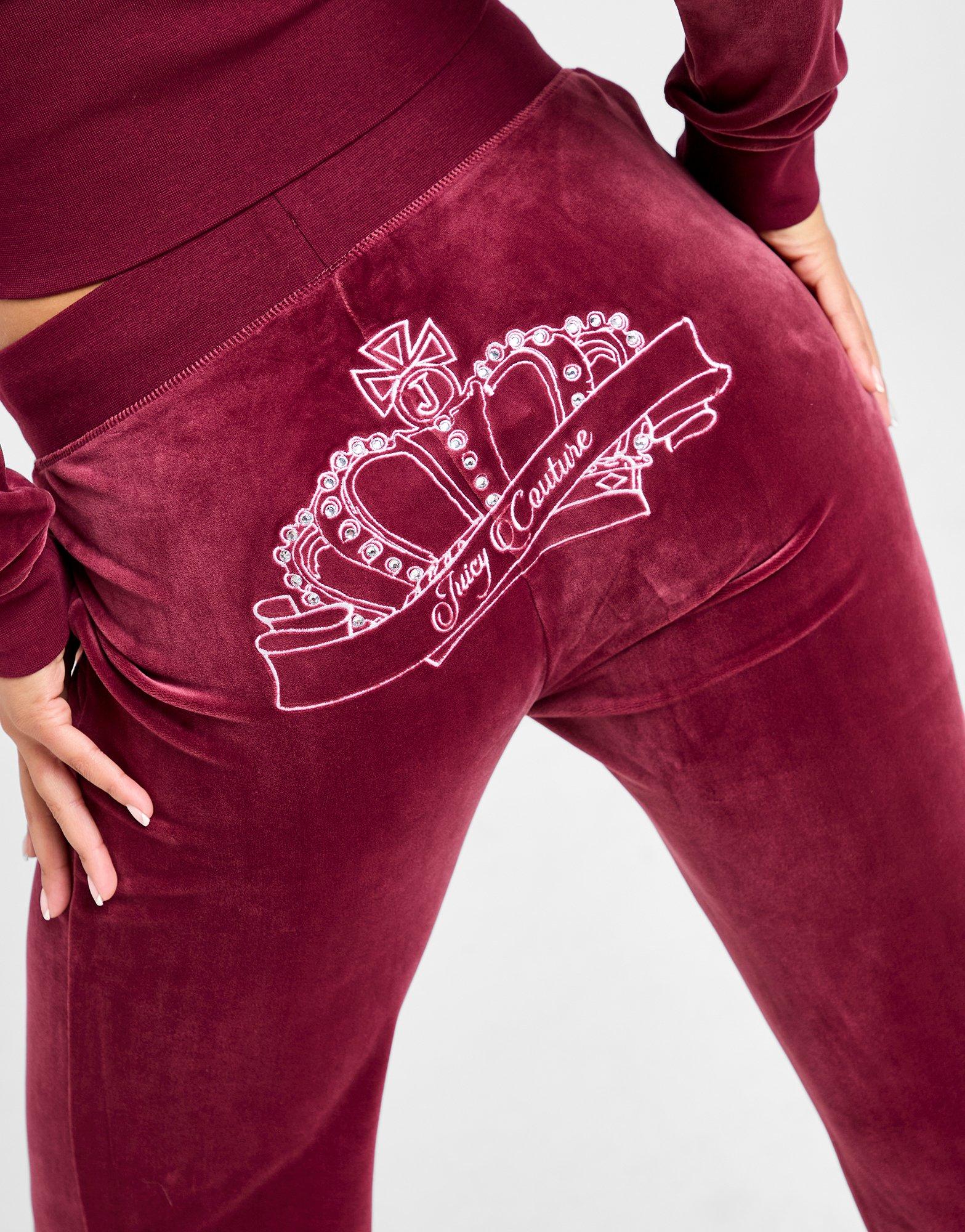 JUICY COUTURE Crown Velour Track Pants