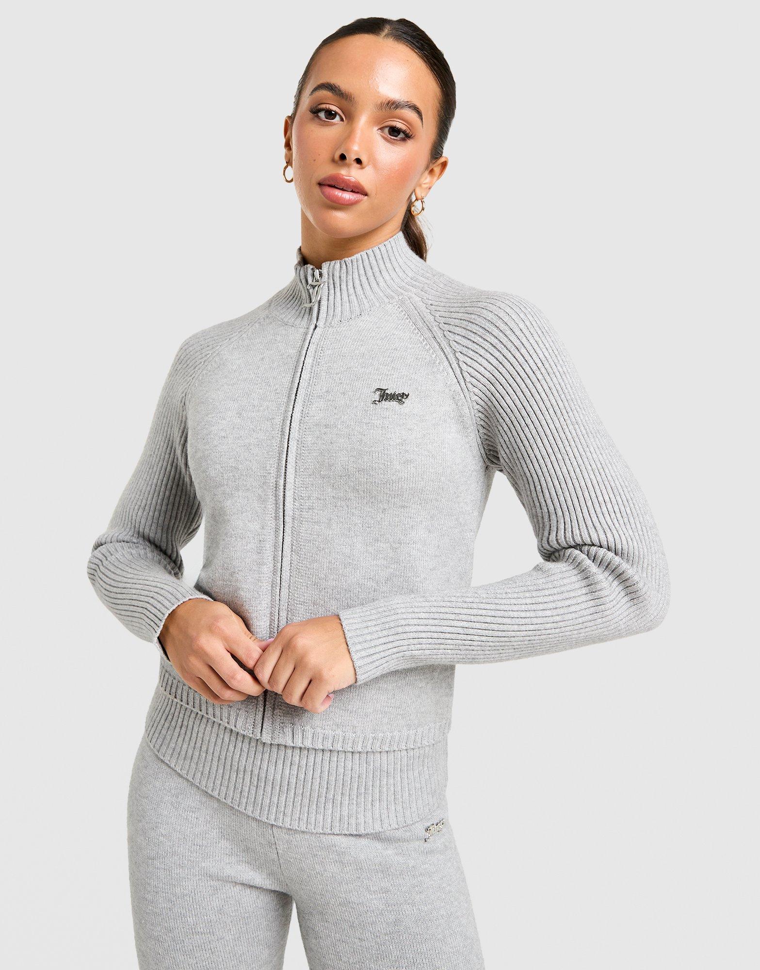 JUICY COUTURE Knit Full Zip Track Top