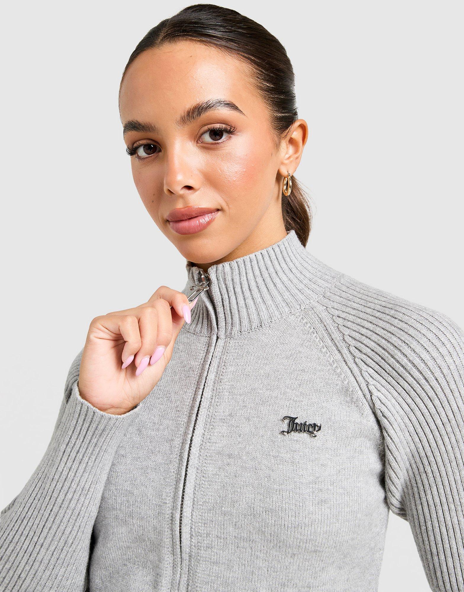 JUICY COUTURE Knit Full Zip Track Top