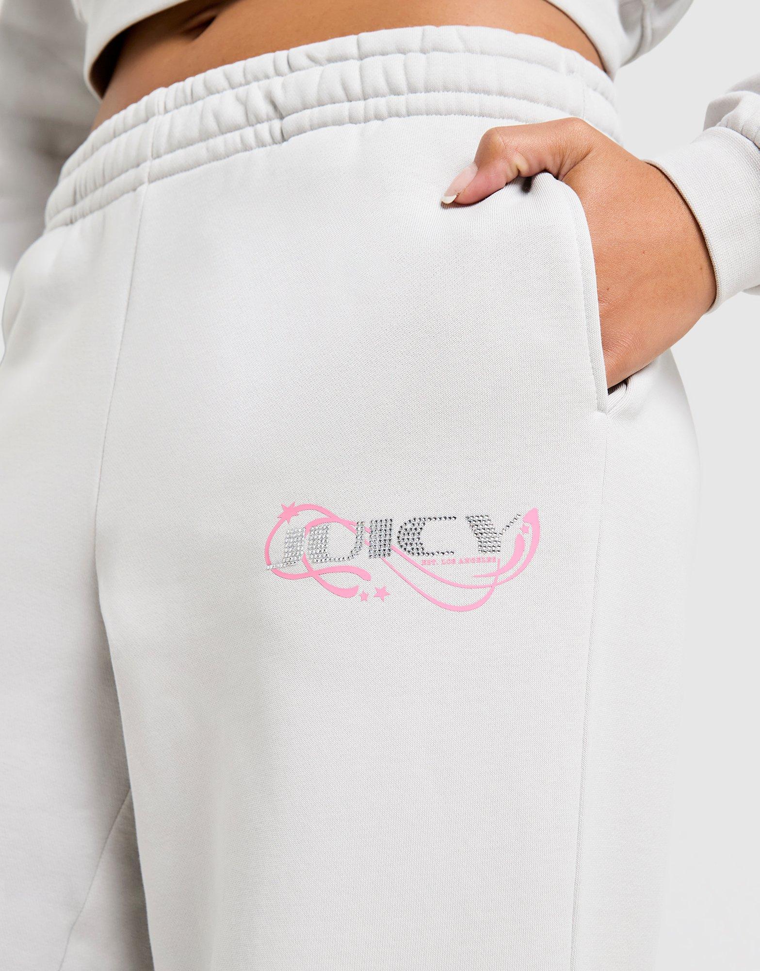 JUICY COUTURE Y2K Diamante Wide Joggers