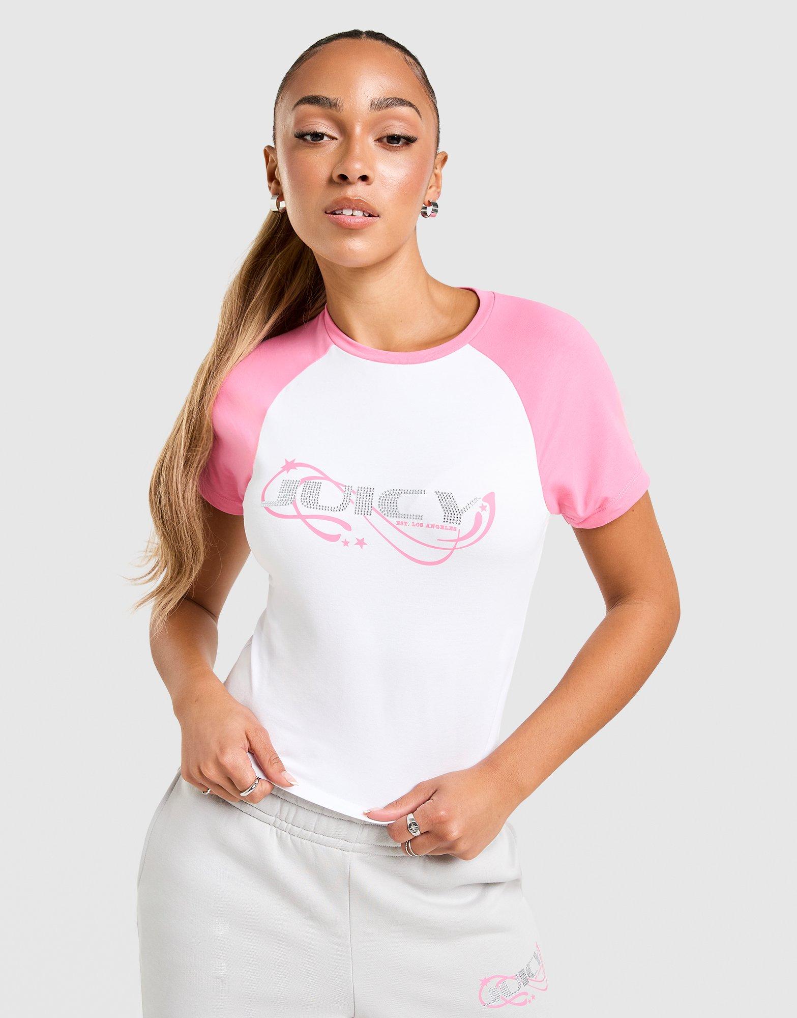 JUICY COUTURE Y2K Raglan Baby T-Shirt