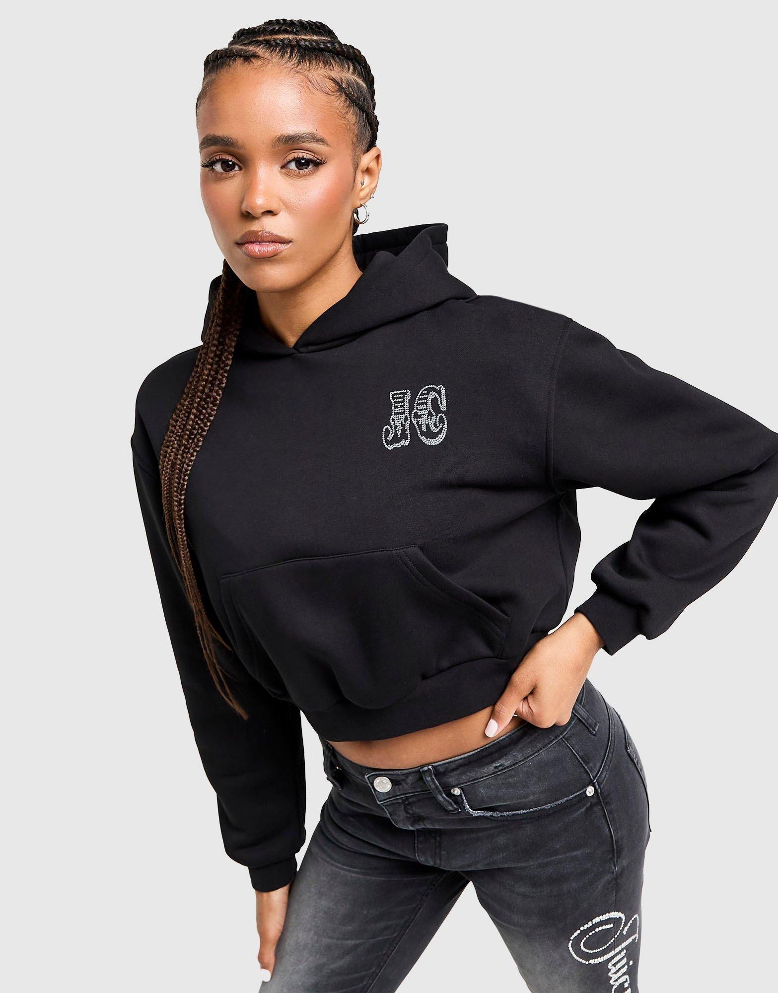 JUICY COUTURE Rodeo Diamante Fleece Hoodie