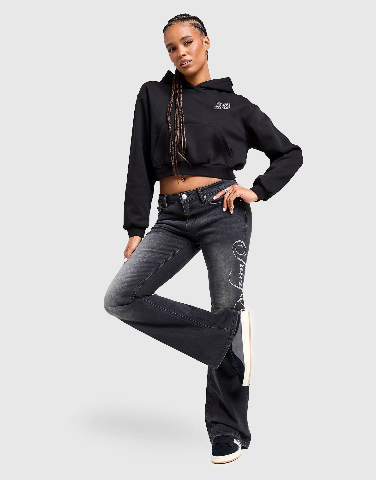 JUICY COUTURE Rodeo Diamante Fleece Hoodie