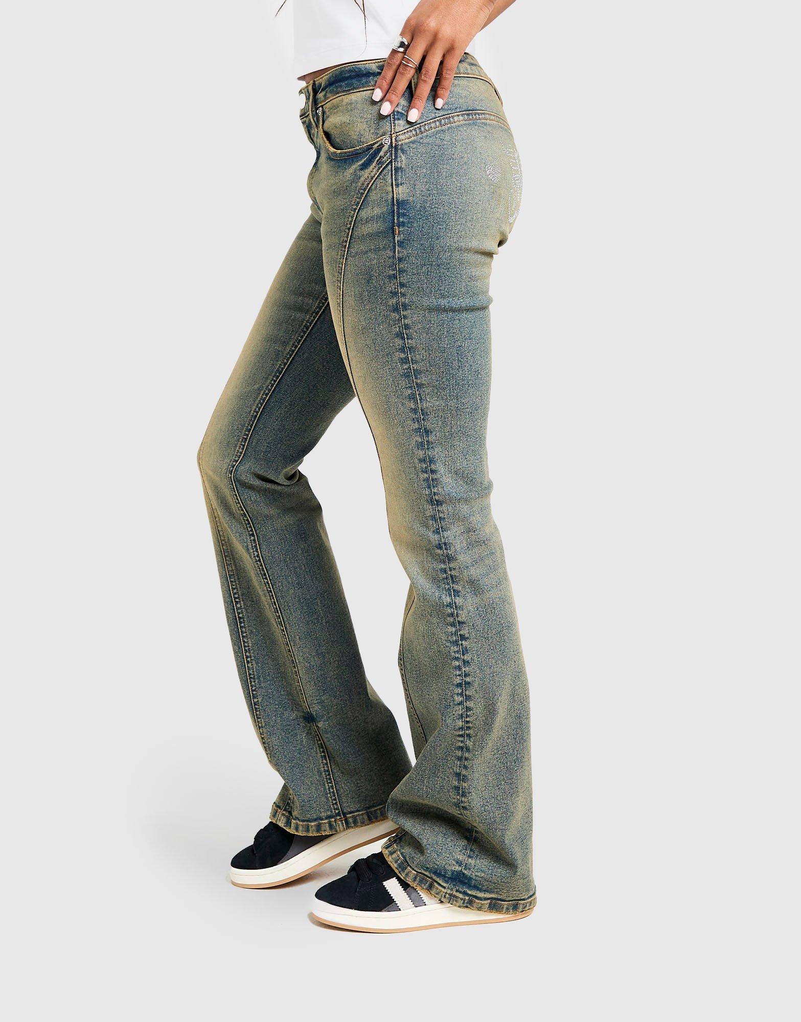 JUICY COUTURE Rodeo Denim Flare Jeans