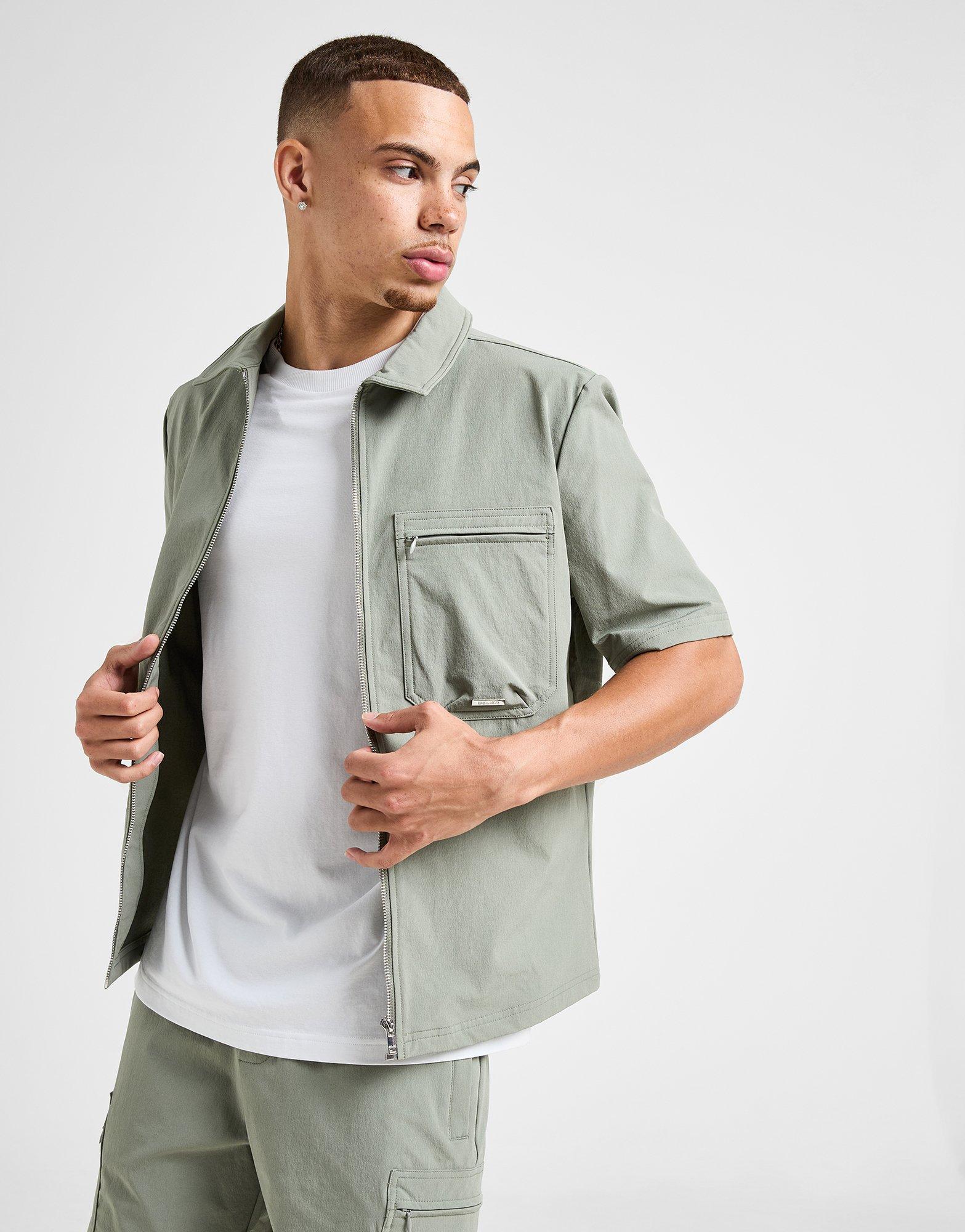 Belier Short Sleeve Zip Shirt