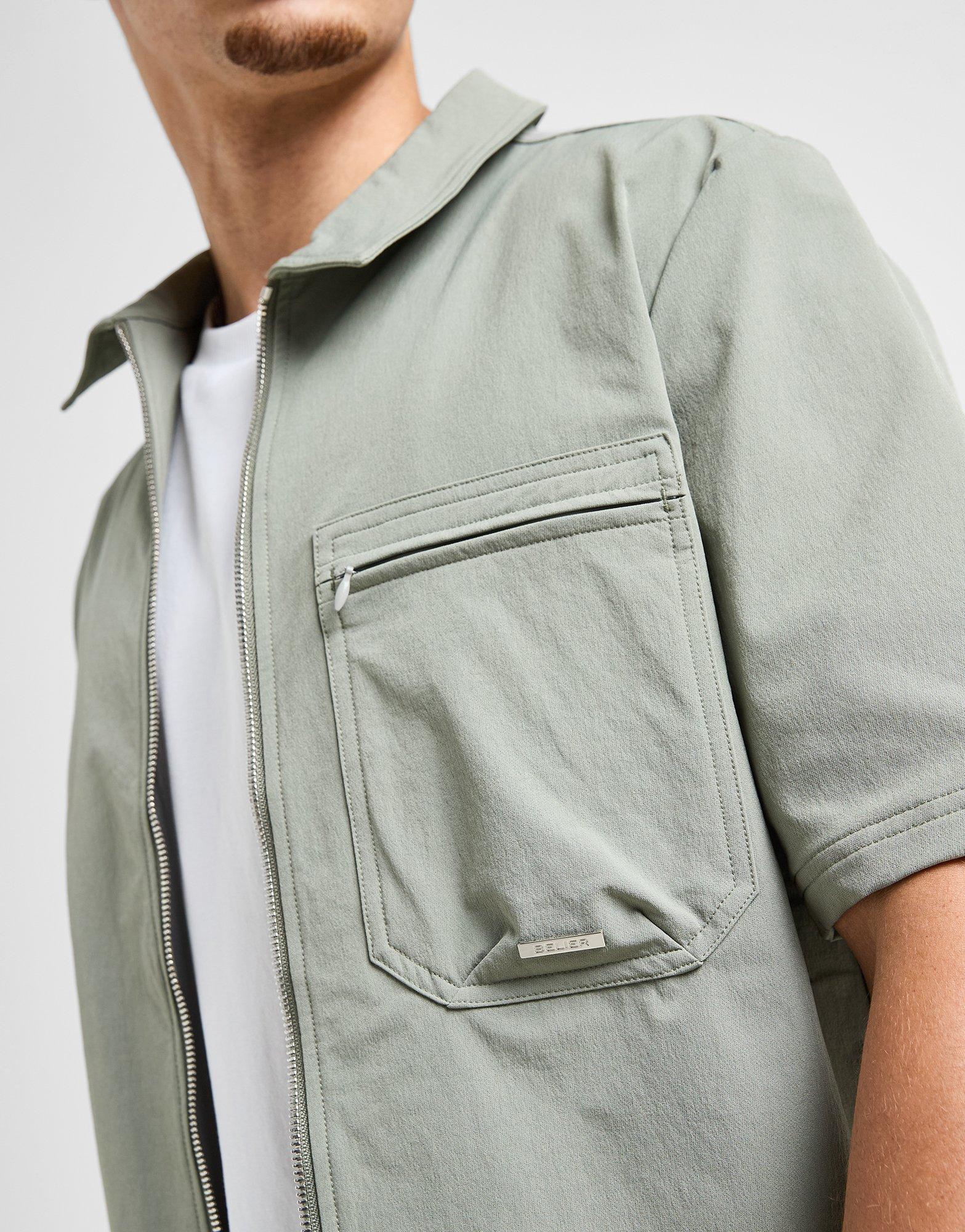 Belier Short Sleeve Zip Shirt