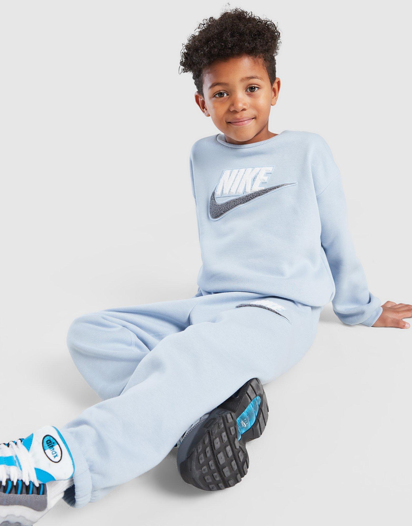 Nike Tuta Crew Club Chenille Bambino