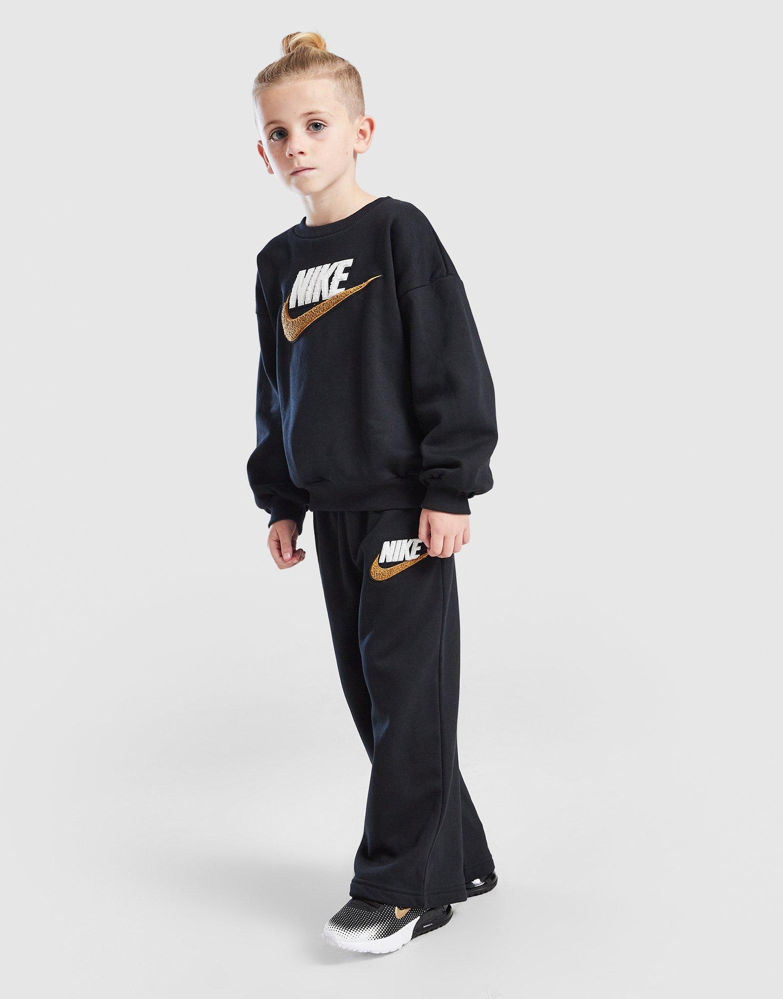 Nike Club Chenille Crew Tracksuit Children