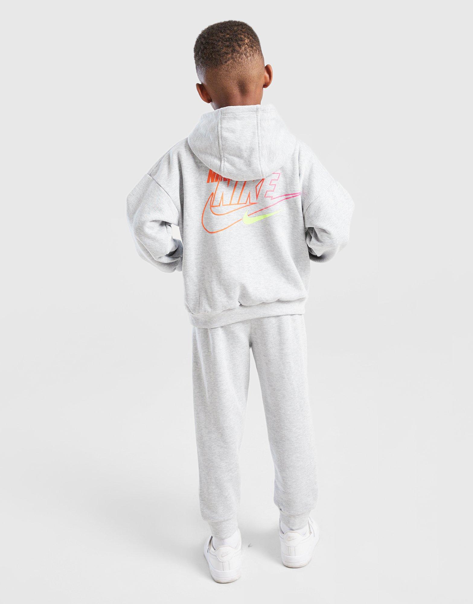 Nike Glow Repeat Swoosh Hooded Tracksuit Children