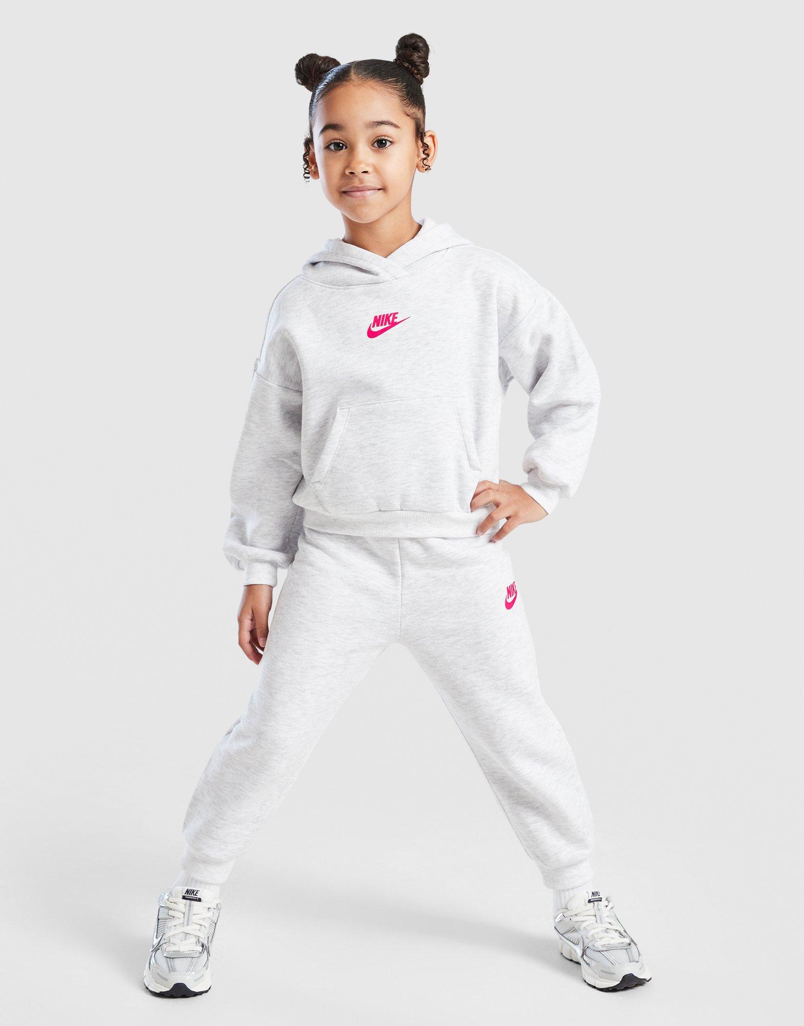 Nike Girls' Bubble Overhead Tracksuit Children