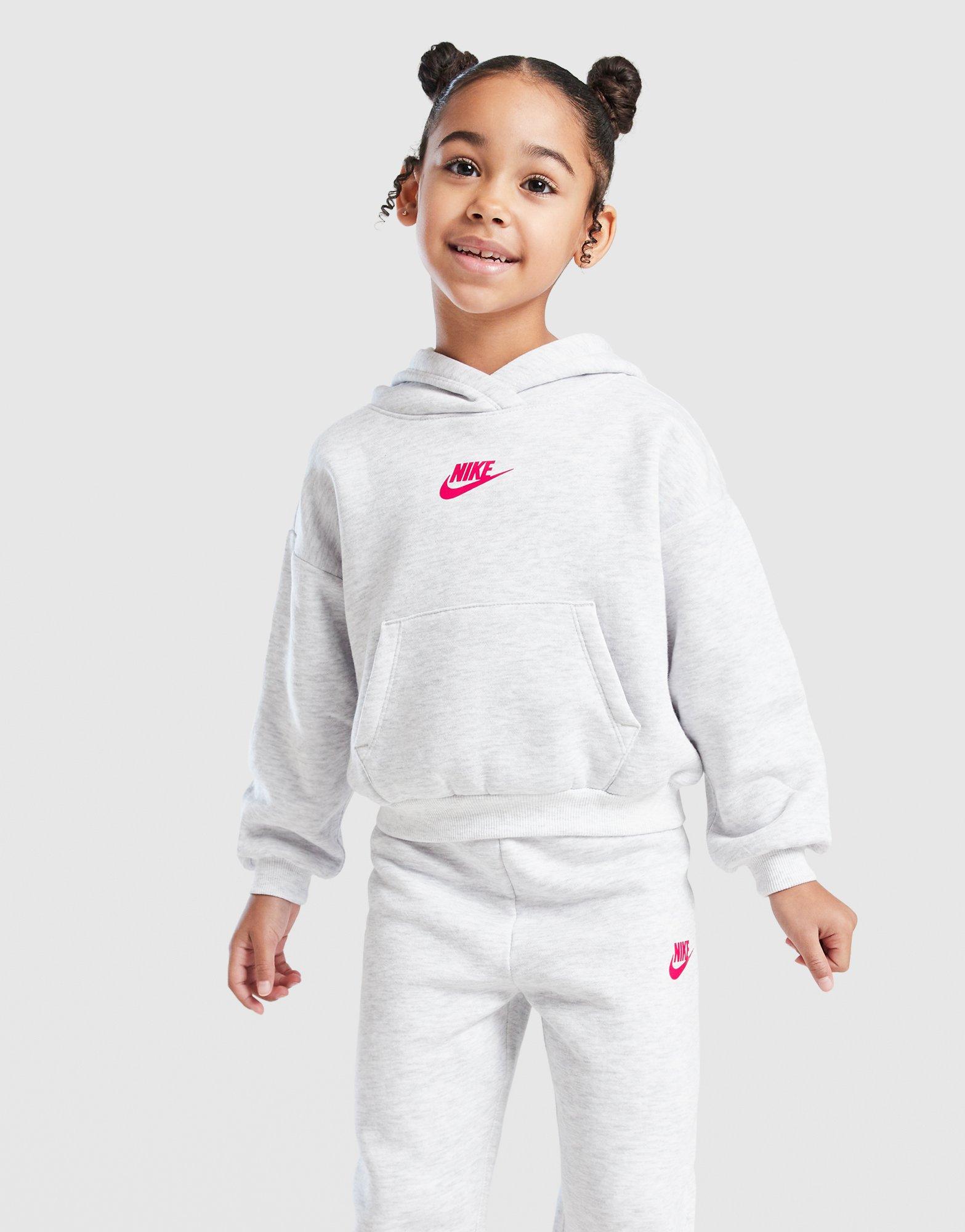 Nike Girls' Bubble Overhead Tracksuit Children