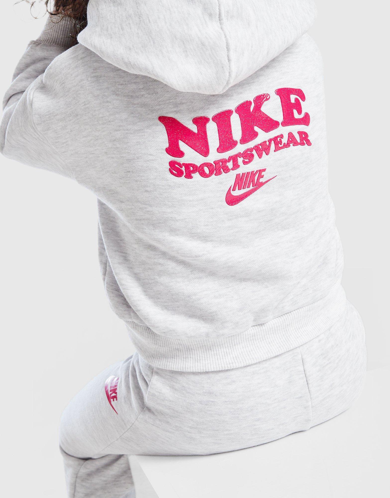 Nike Girls' Bubble Overhead Tracksuit Infant