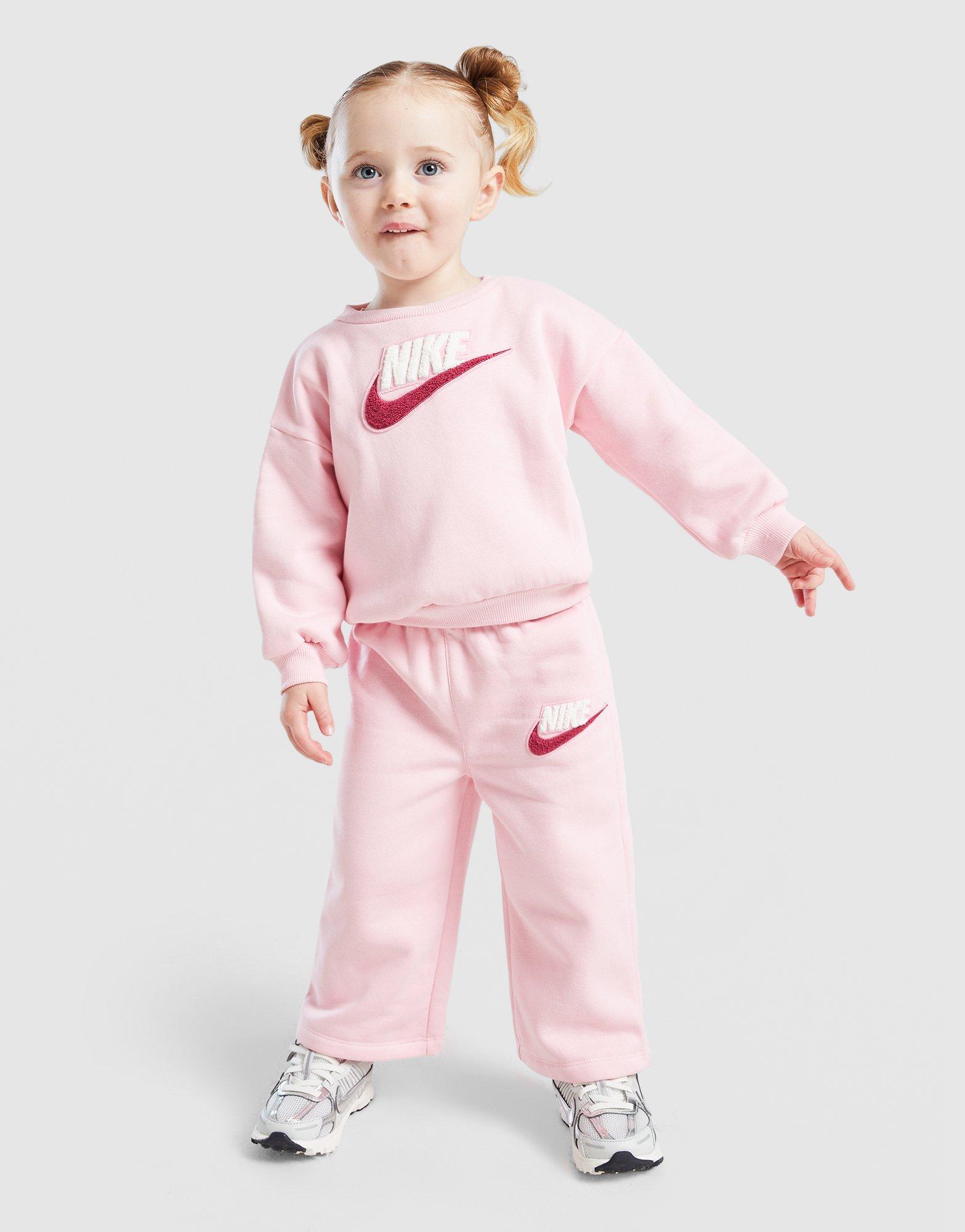 Nike Girls' Chenille Completo Crew Infante