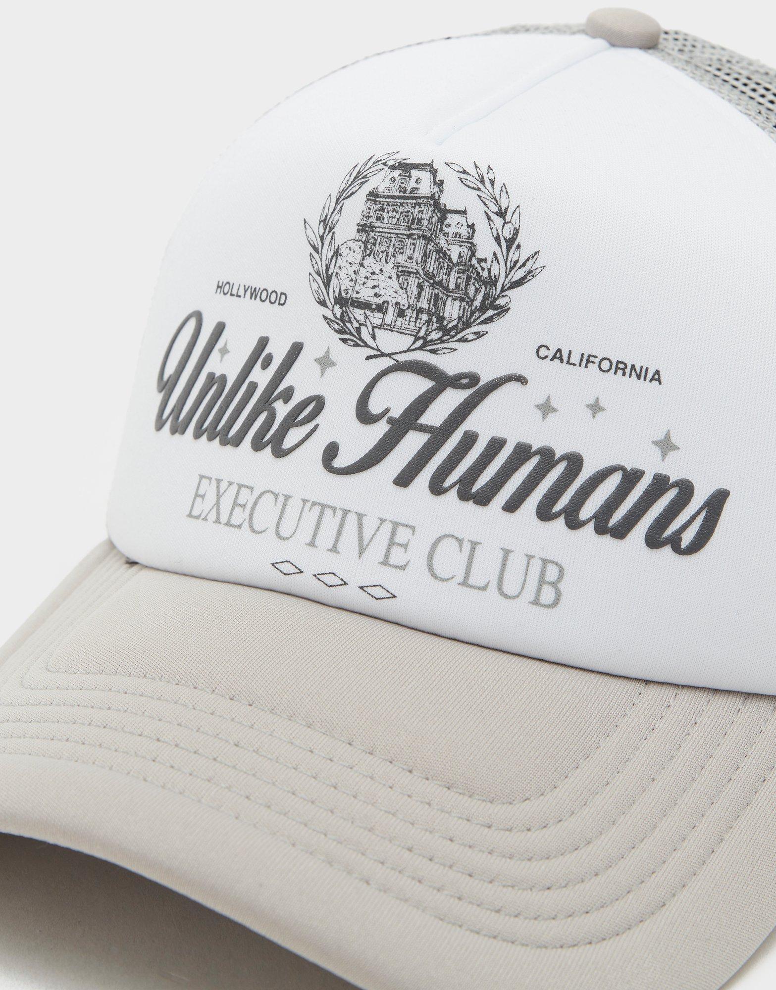 Unlike Humans Executive Club Trucker Cap