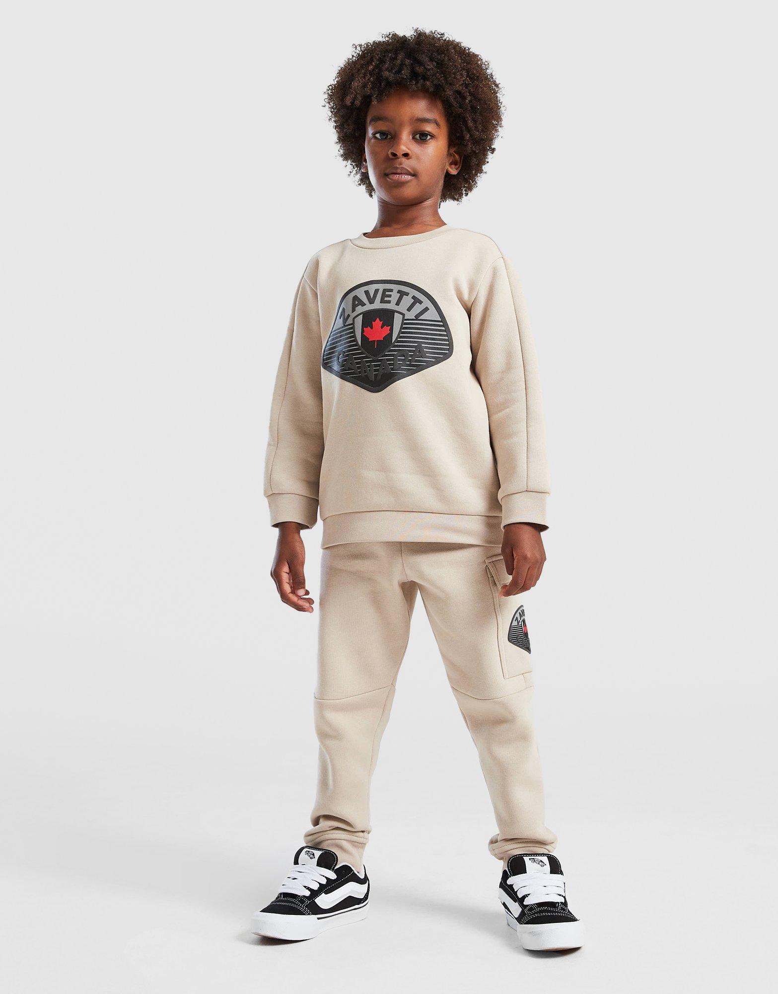 Zavetti Canada Botticini Reflective Crew Tracksuit Children