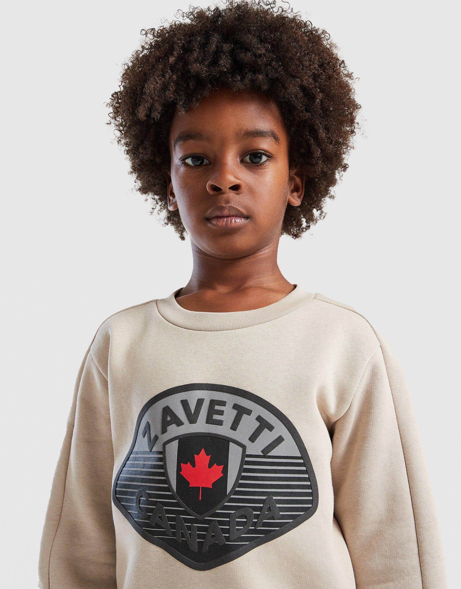 Zavetti Canada Botticini Reflective Crew Tracksuit Children