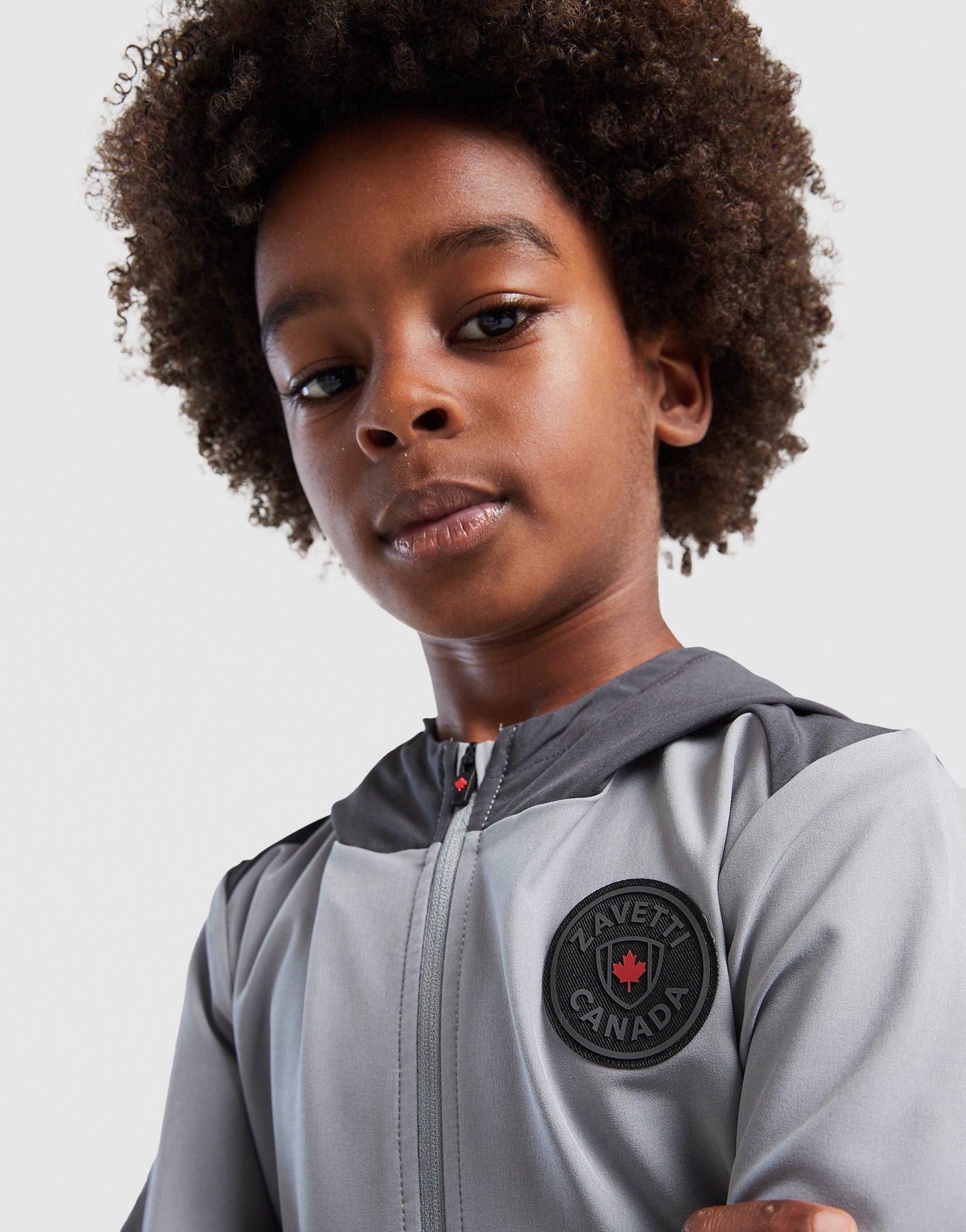 Zavetti Canada Vrano Woven Full Zip Tracksuit Children