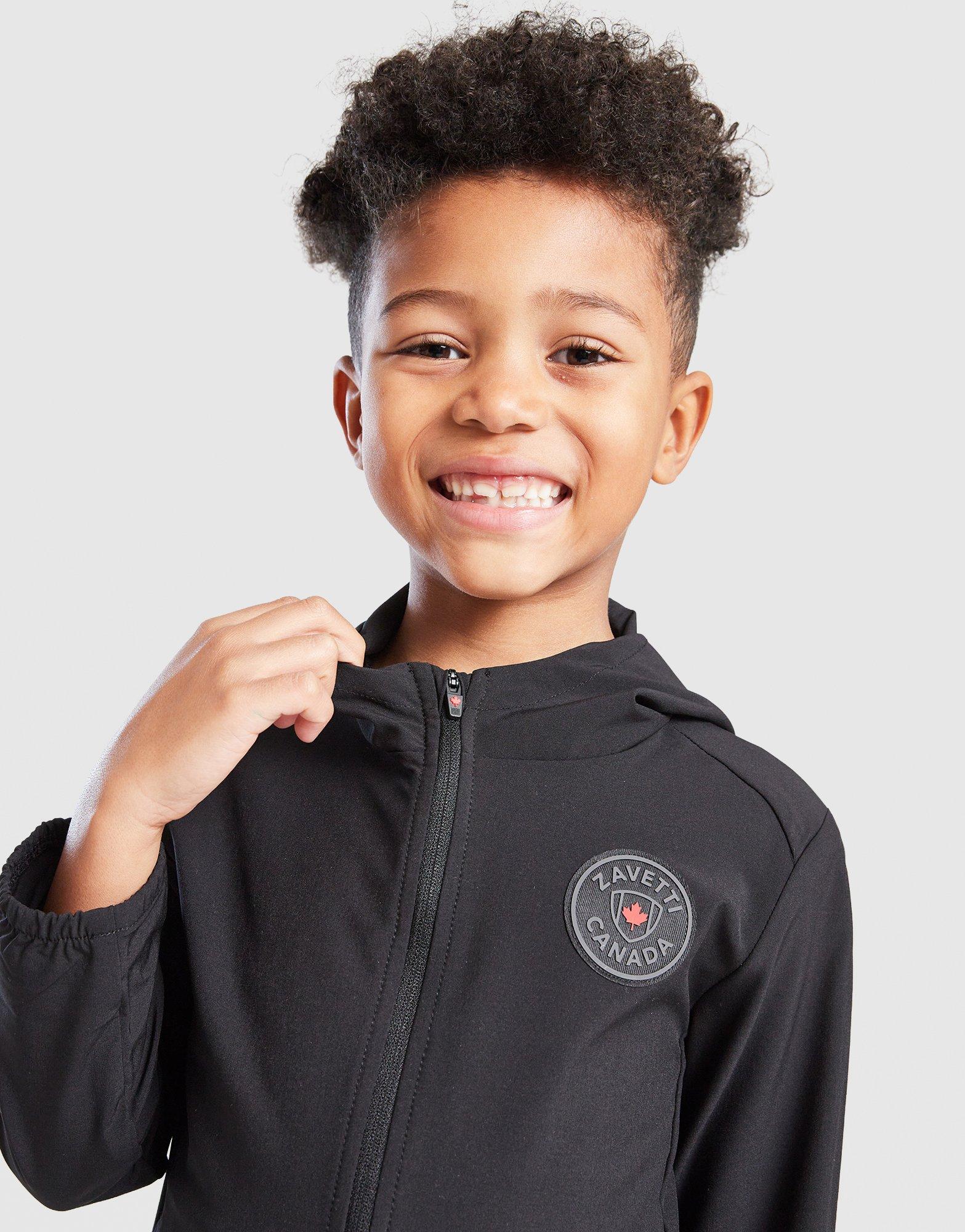 Zavetti Canada Vrano Woven Full Zip Tracksuit Children