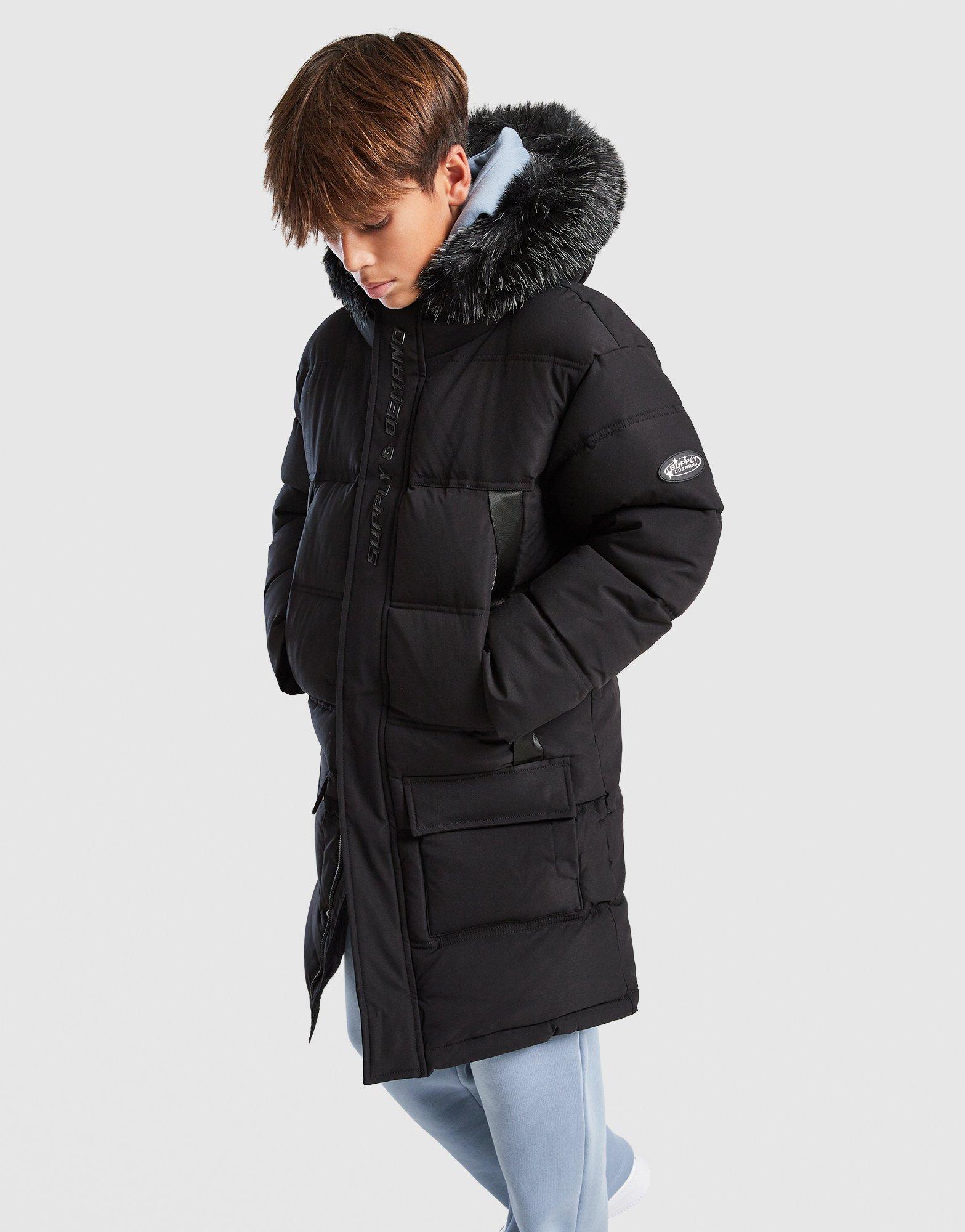 Supply & Demand Omega Parka Longline Junior