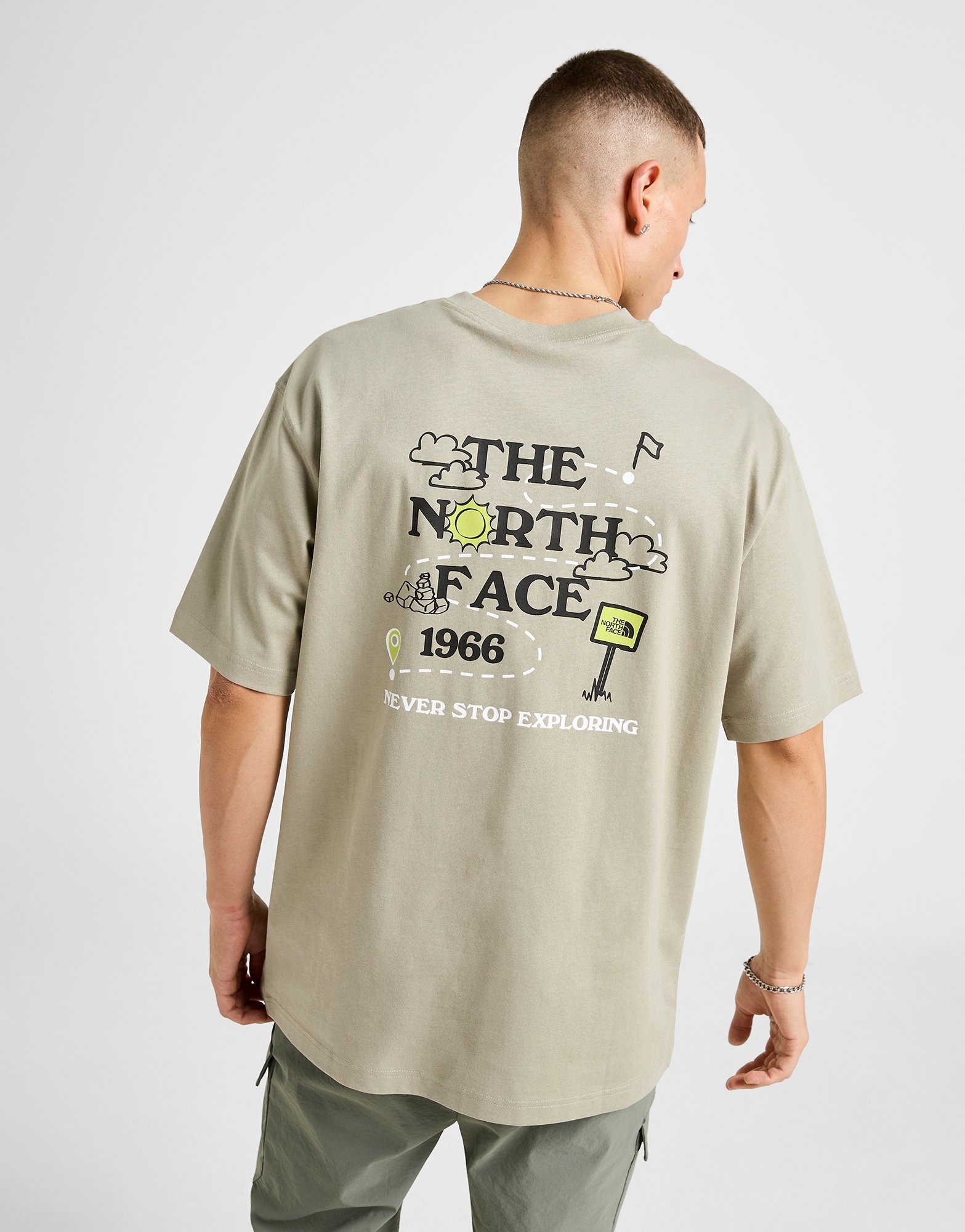 トップス Palace The North Face Tee Palace x The North Face Purple Label H/S Logo T-shirt White メンズ