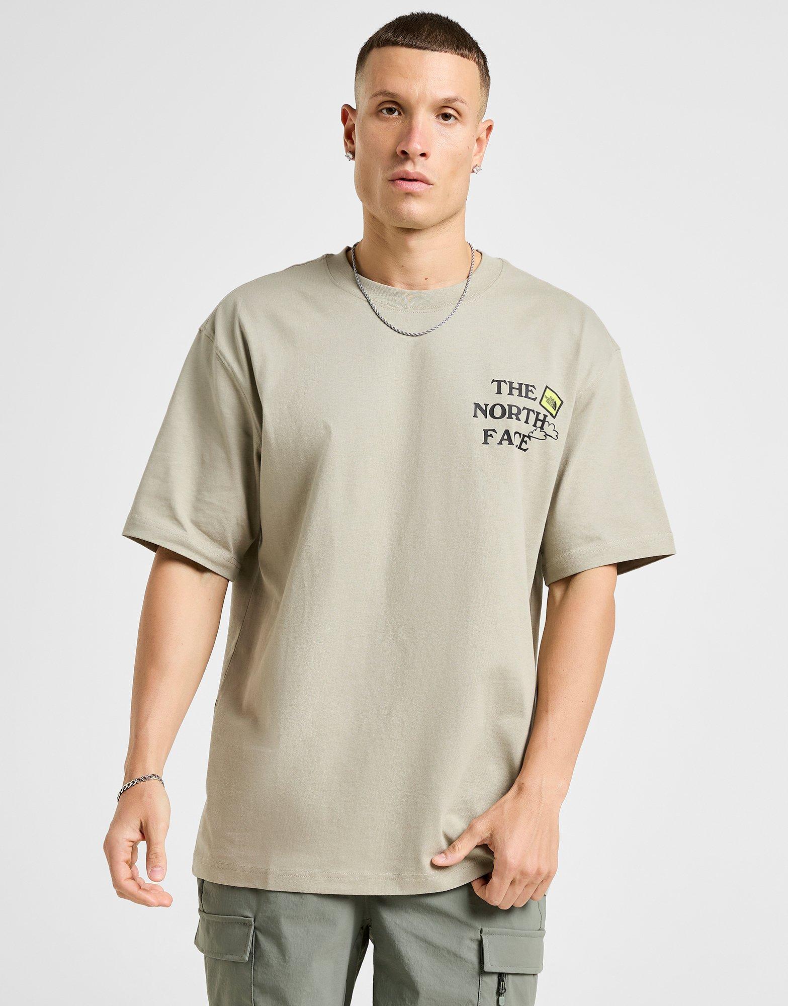 Brown The North Face Oversized Explore Trail T-Shirt | JD