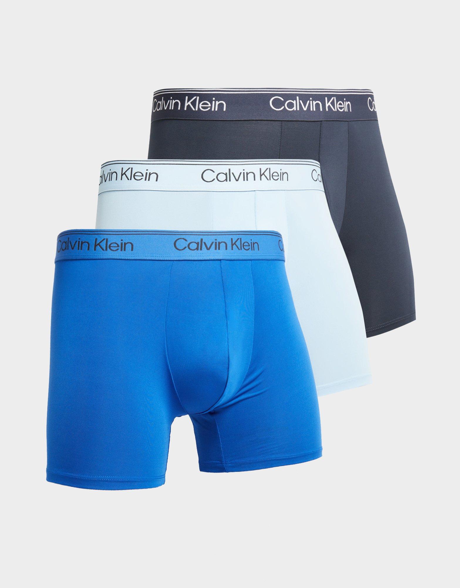 Boxer Ck Made In Blue Calvin Klein 3-Pack Microfibre Boxers JD