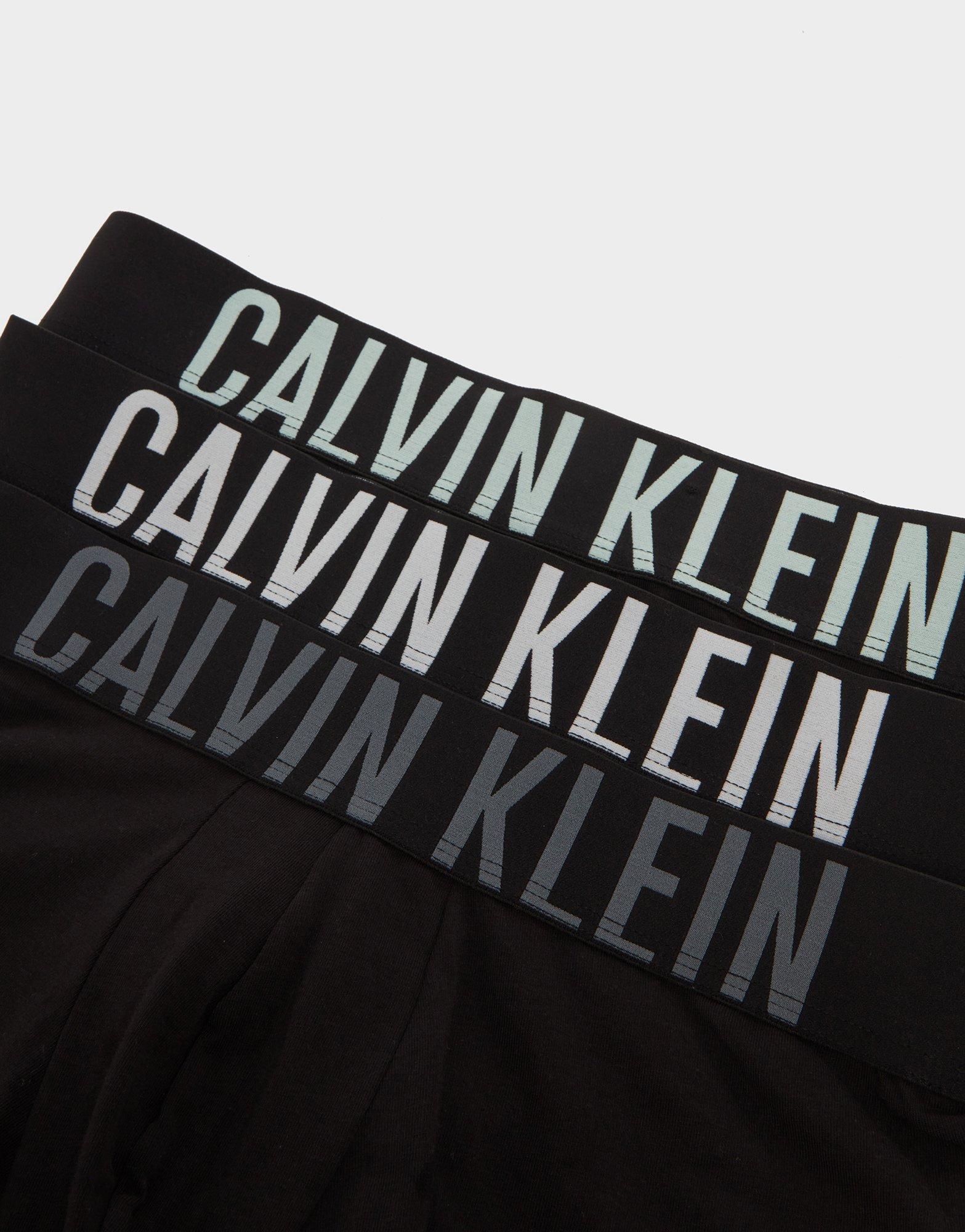 Calvin Klein Underwear Lot de 3 boxers Intense Power en coton