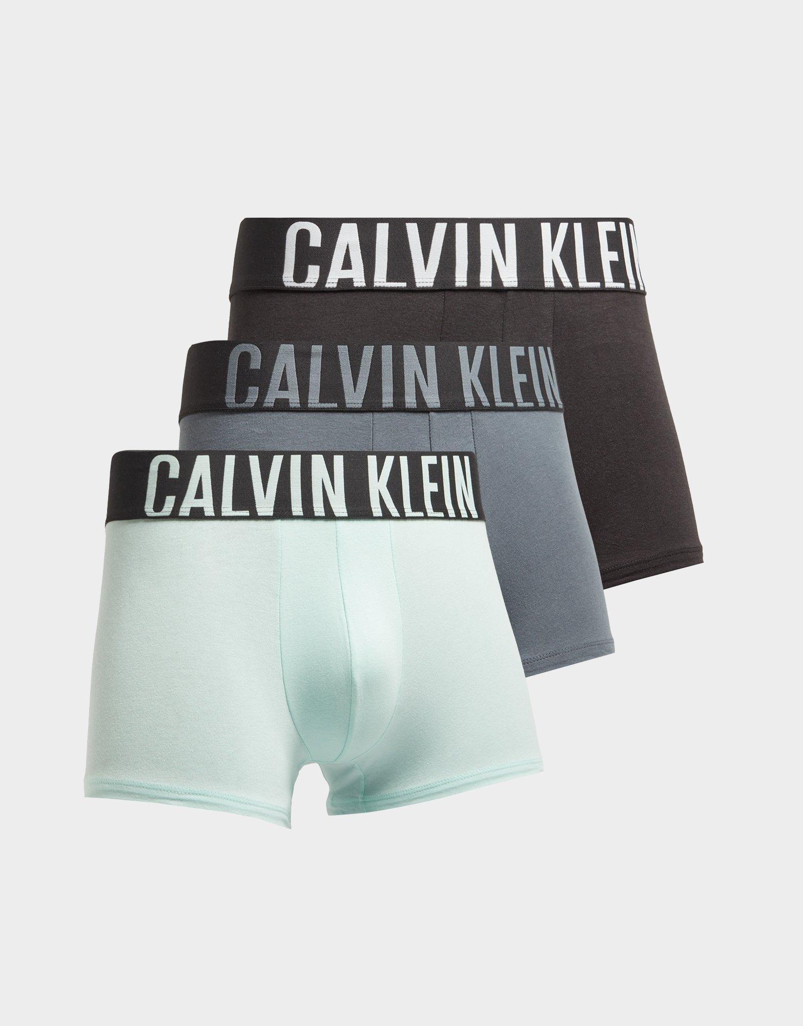 Calvin Klein Underwear Set 3 Trunks Intense Power Cotone