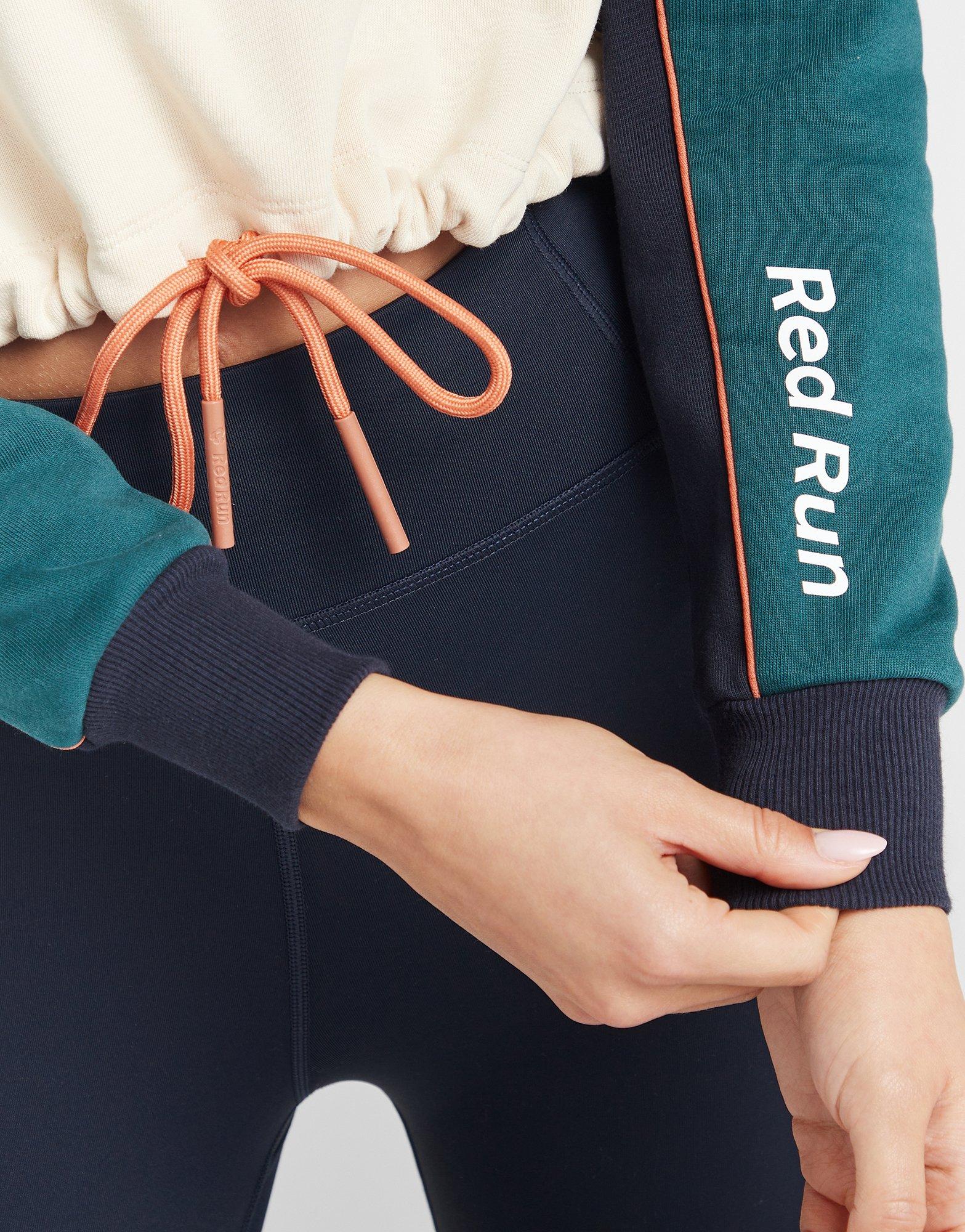 Red Run Activewear Elements Crop Sweatshirt