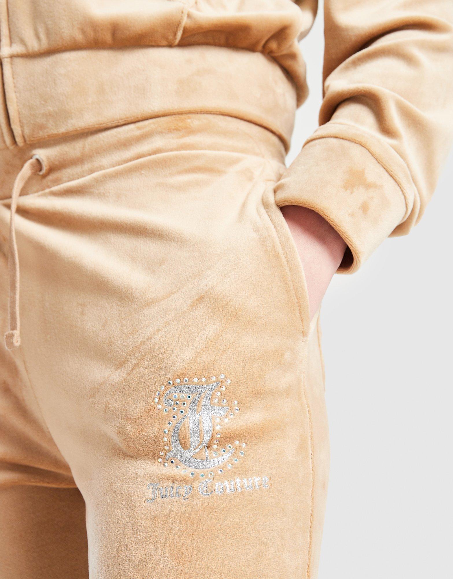 JUICY COUTURE Girls' Crop Full Zip Flare Tracksuit Junior