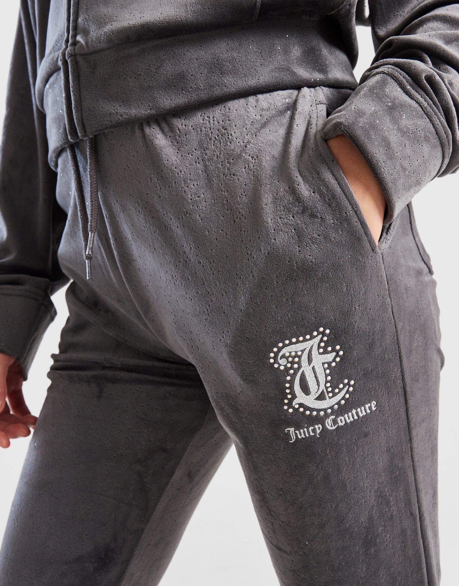 JUICY COUTURE Girls' Glitter Flare Tracksuit Junior