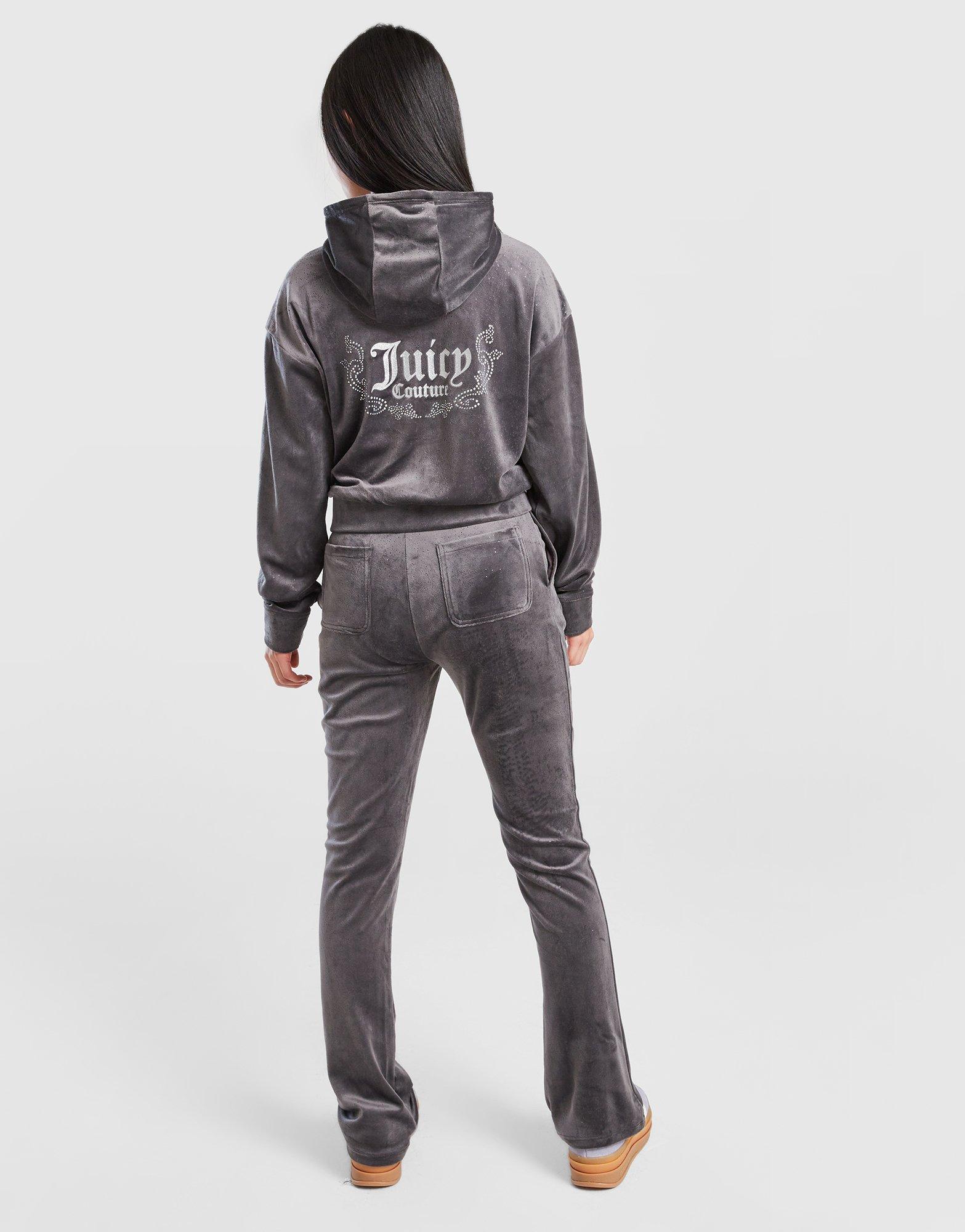 JUICY COUTURE Girls' Glitter Flare Tracksuit Junior