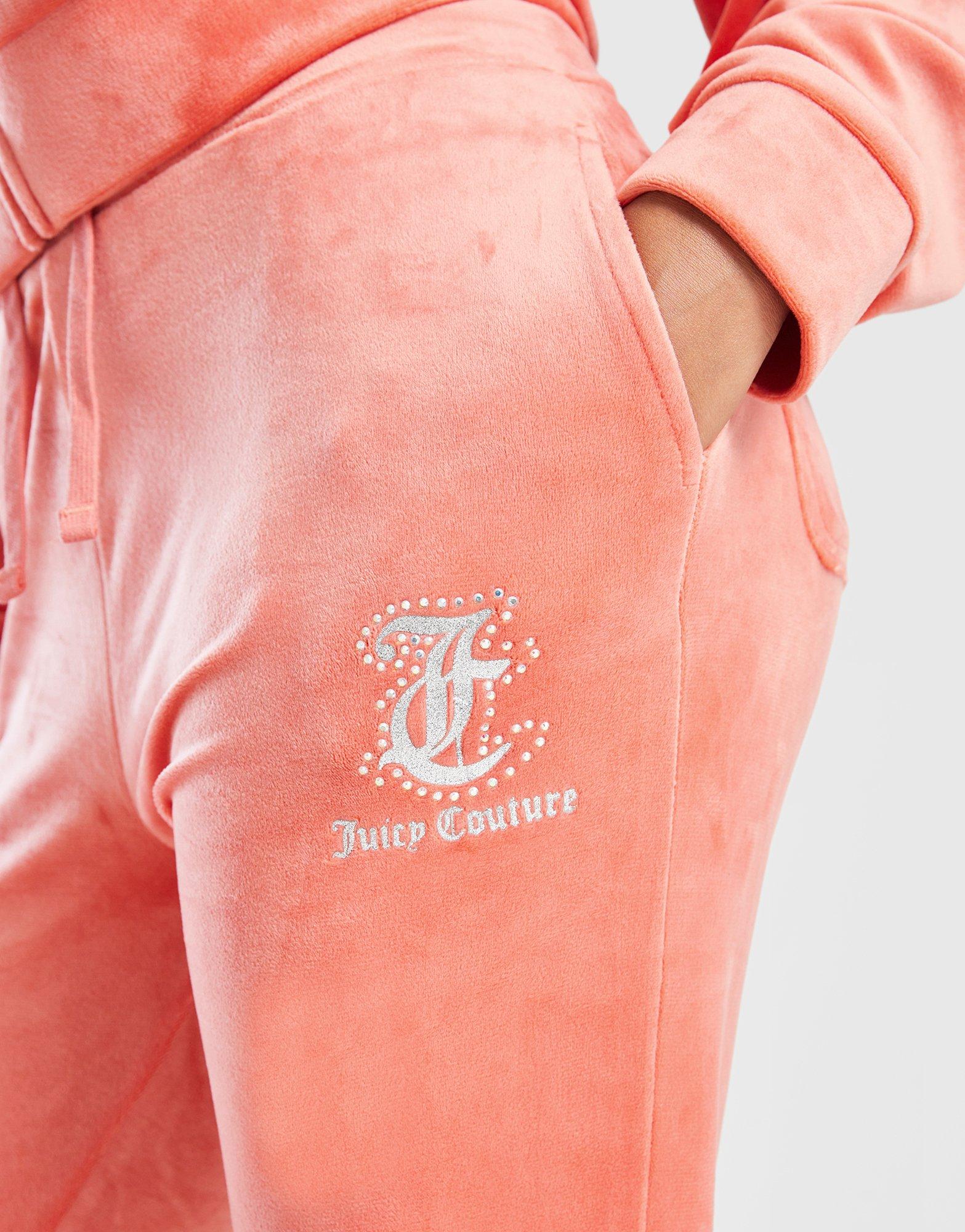 JUICY COUTURE Girls' Crop Full Zip Flare Tracksuit Junior