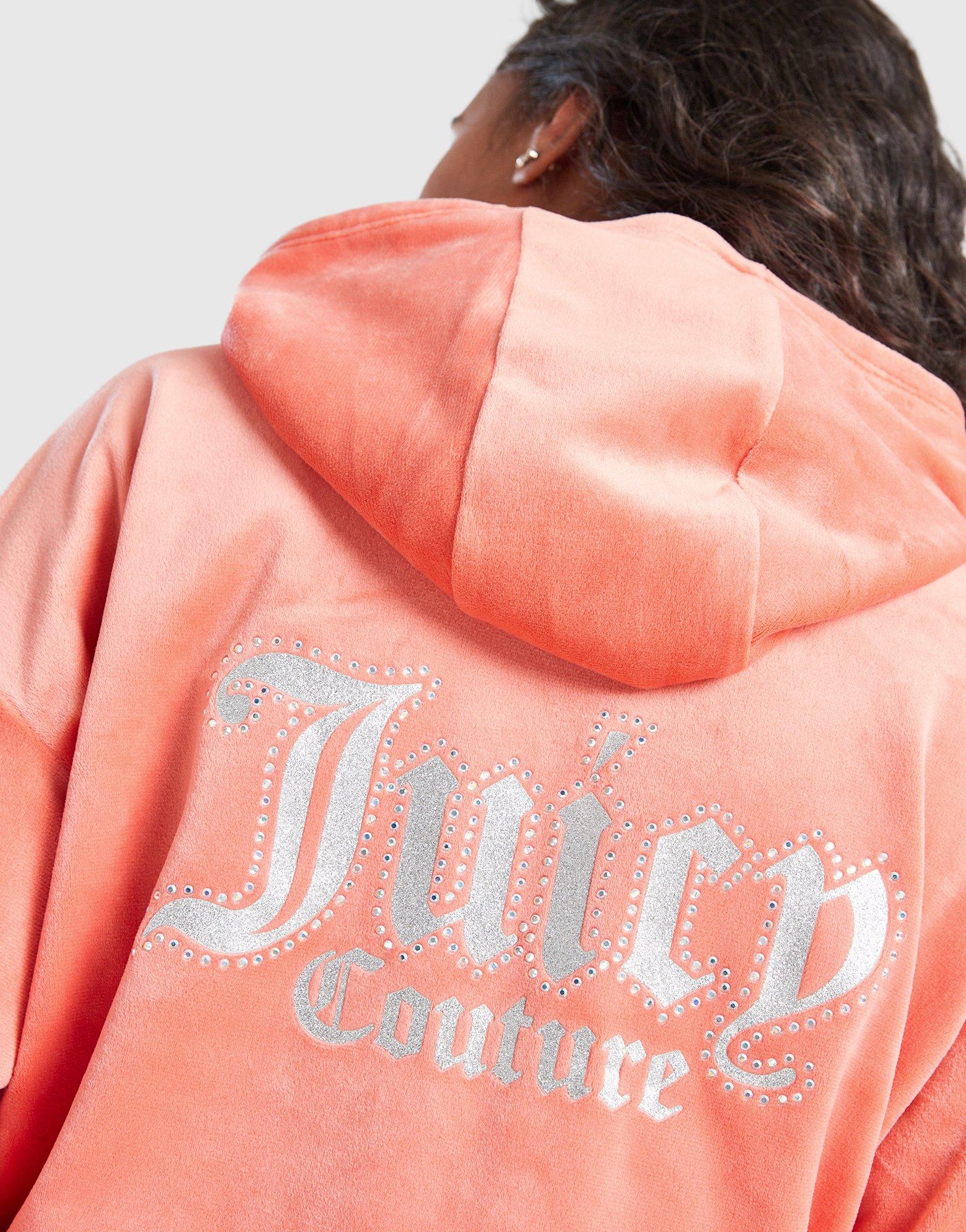 JUICY COUTURE Girls' Crop Full Zip Flare Tracksuit Junior