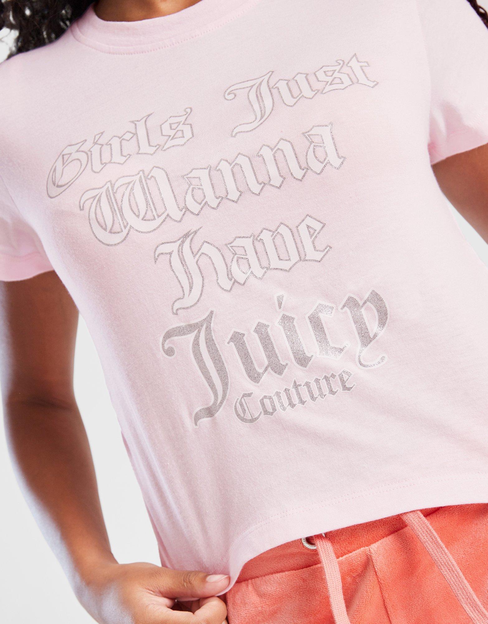 JUICY COUTURE Girls' Juicy T-Shirt Junior