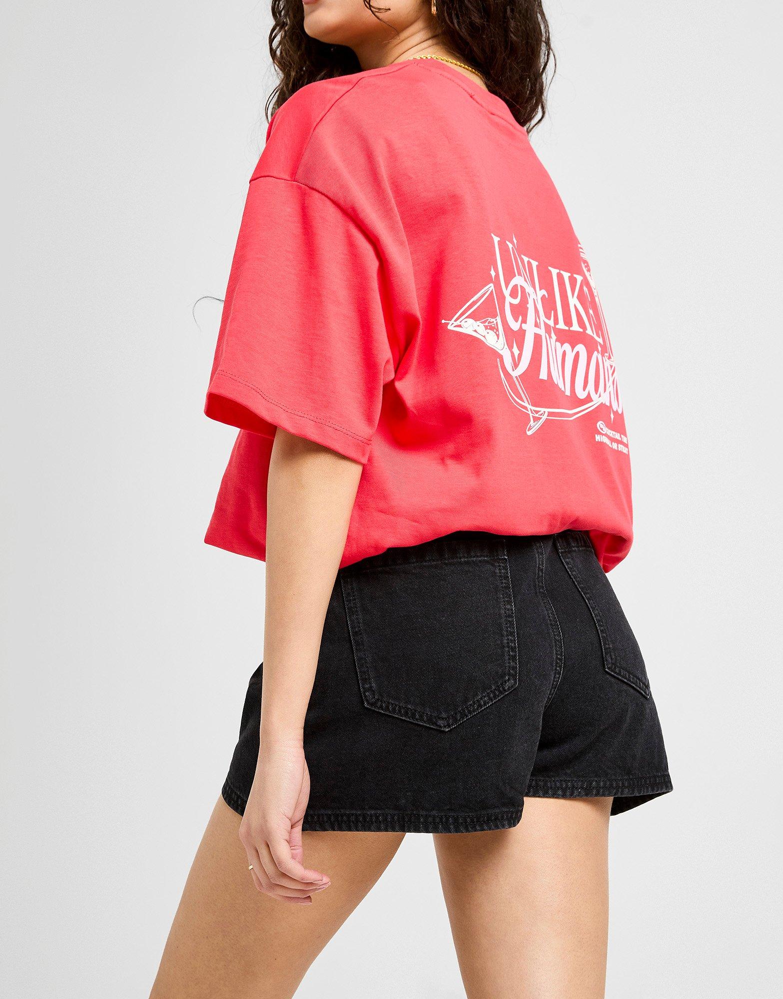 Unlike Humans High-Rise Mom Shorts