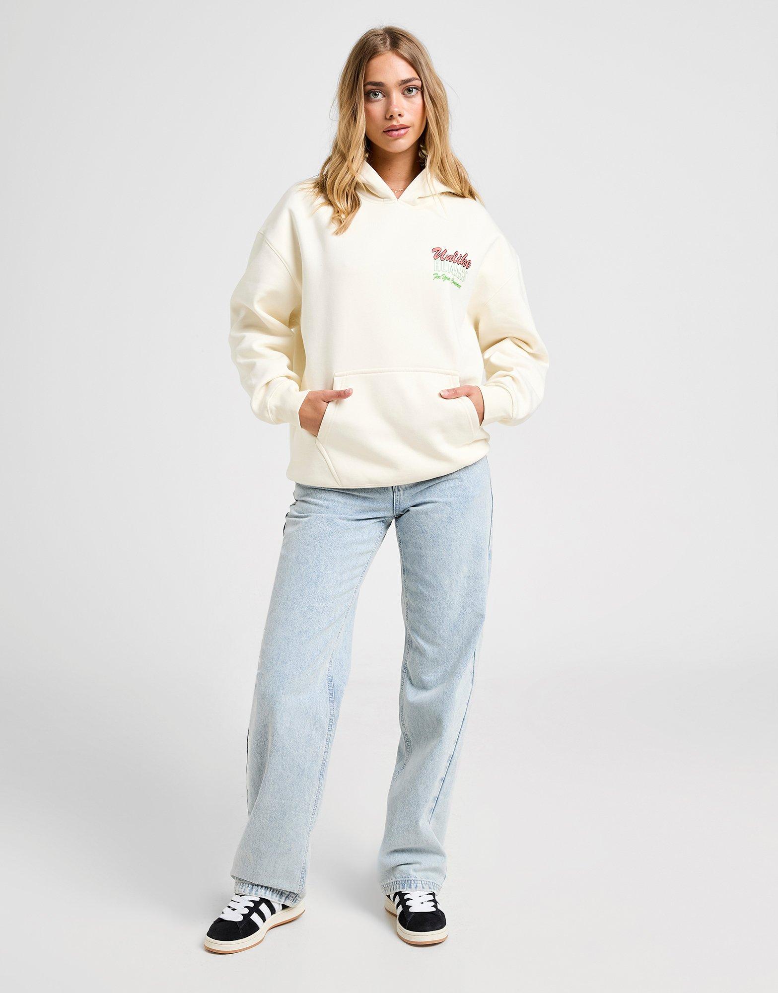 Unlike Humans Peach Overhead Hoodie