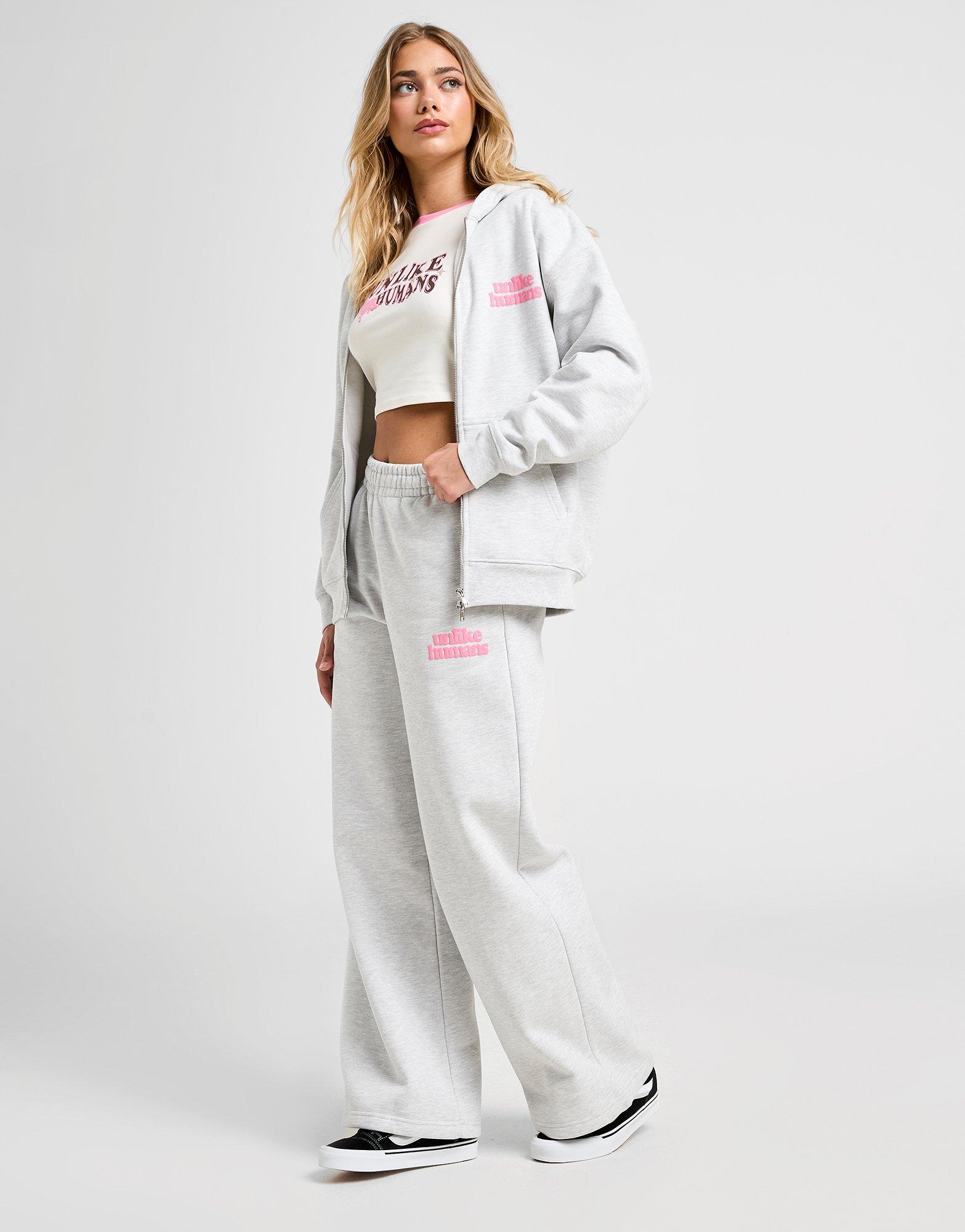 Unlike Humans Bubble Wide Leg Joggers