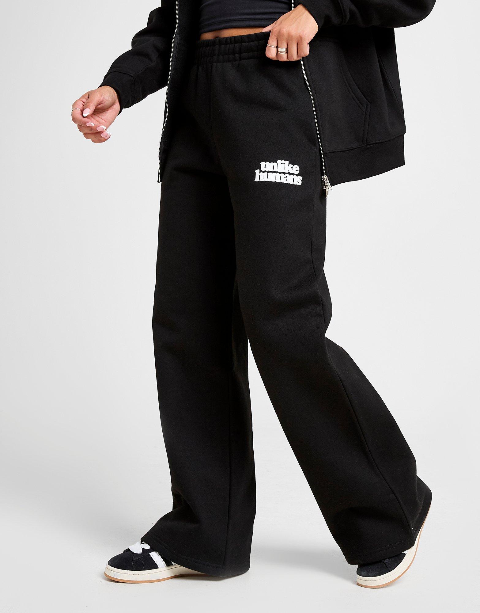 Unlike Humans Bubble Wide Leg Joggers