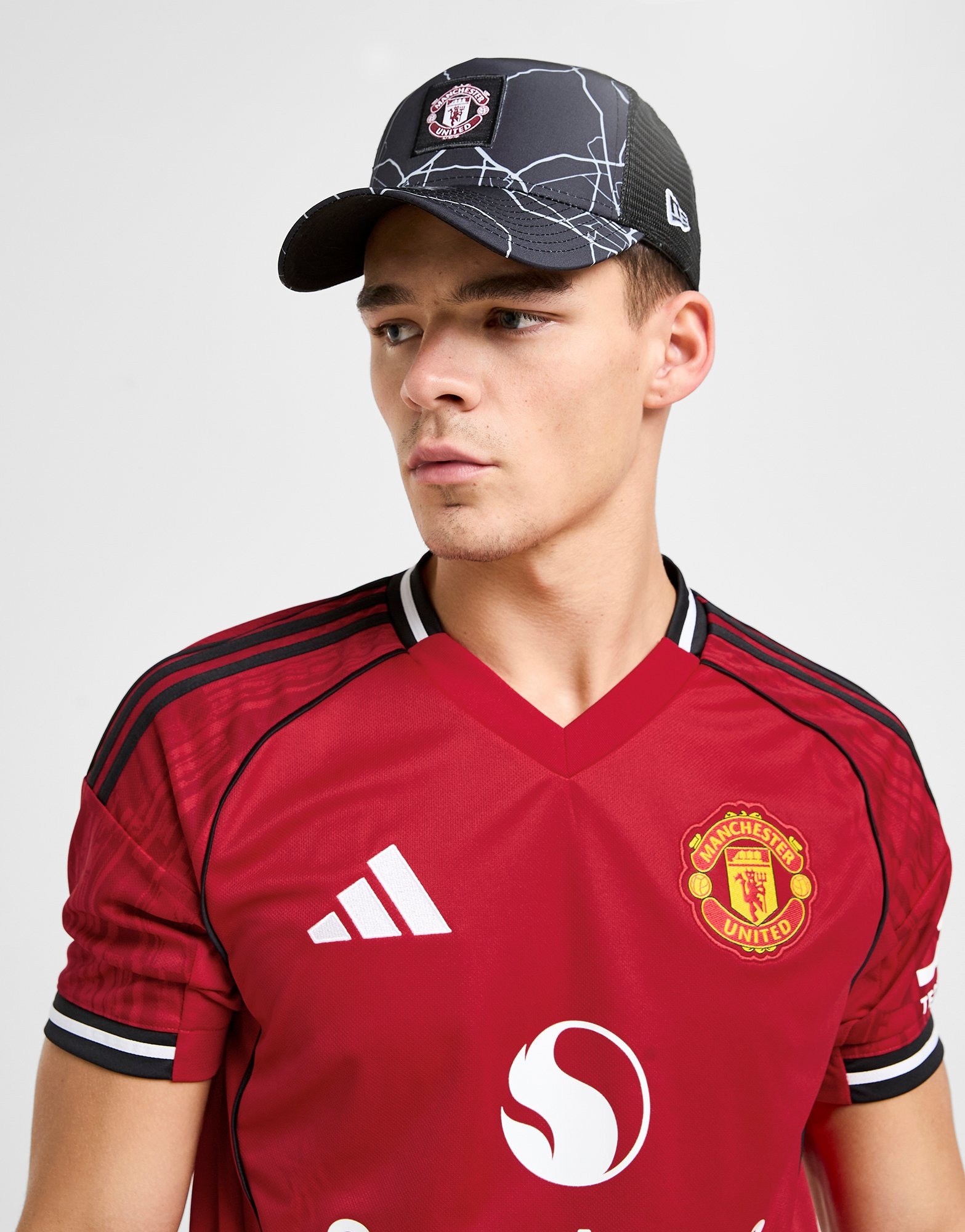 Officiel De L'Adulte 9Forty Maille Manchester United FC Casquette
