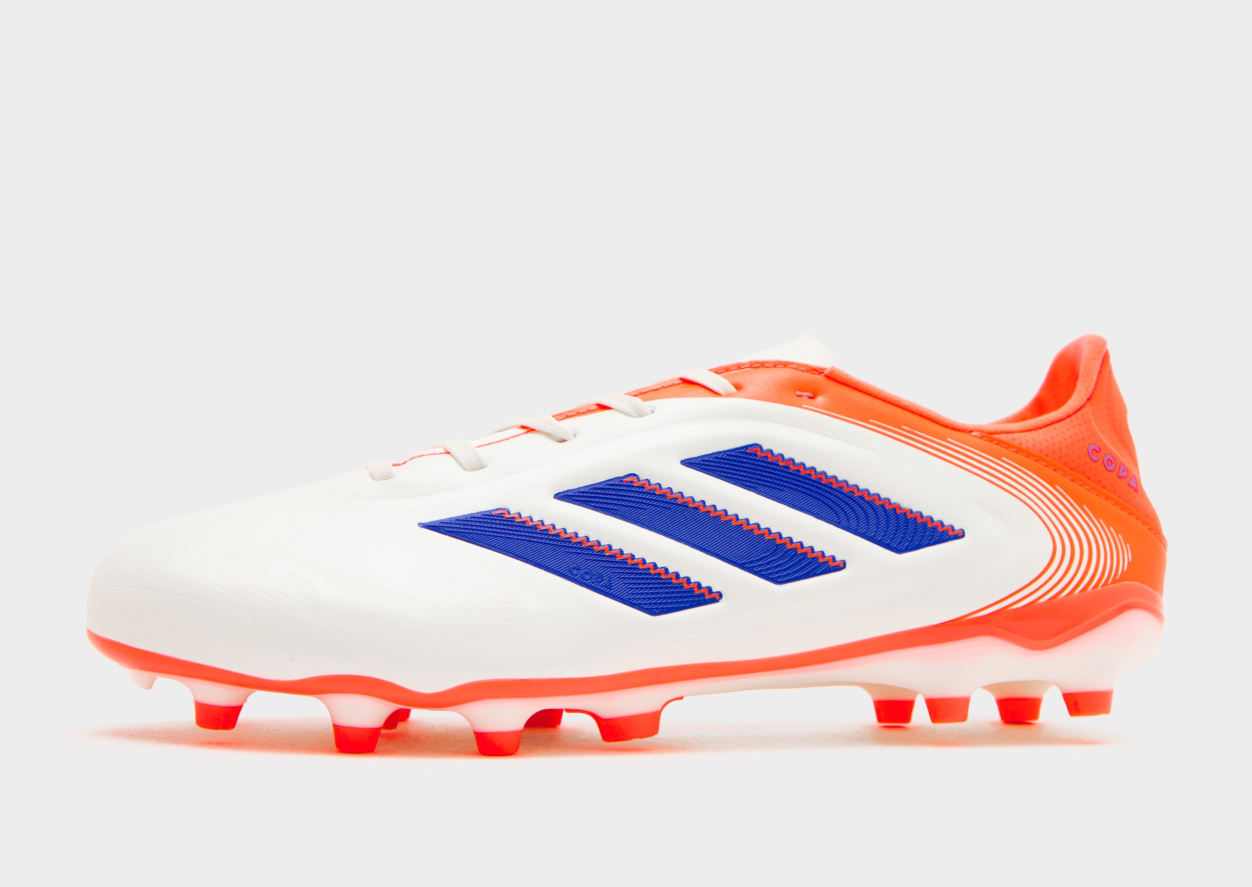 adidas COPA サッカーシューズ ホワイト/オレンジ White adidas Copa Pure 3 League FG - JD Sports Global