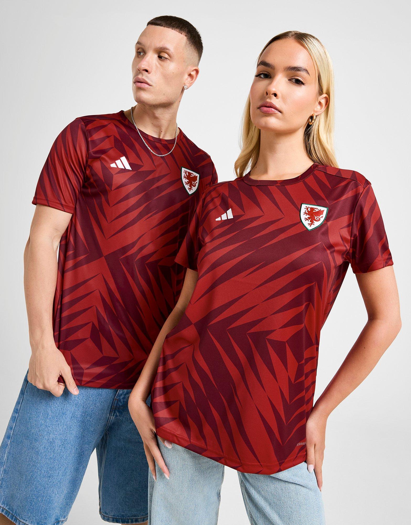 adidas Wales Pre Match Shirt Women's