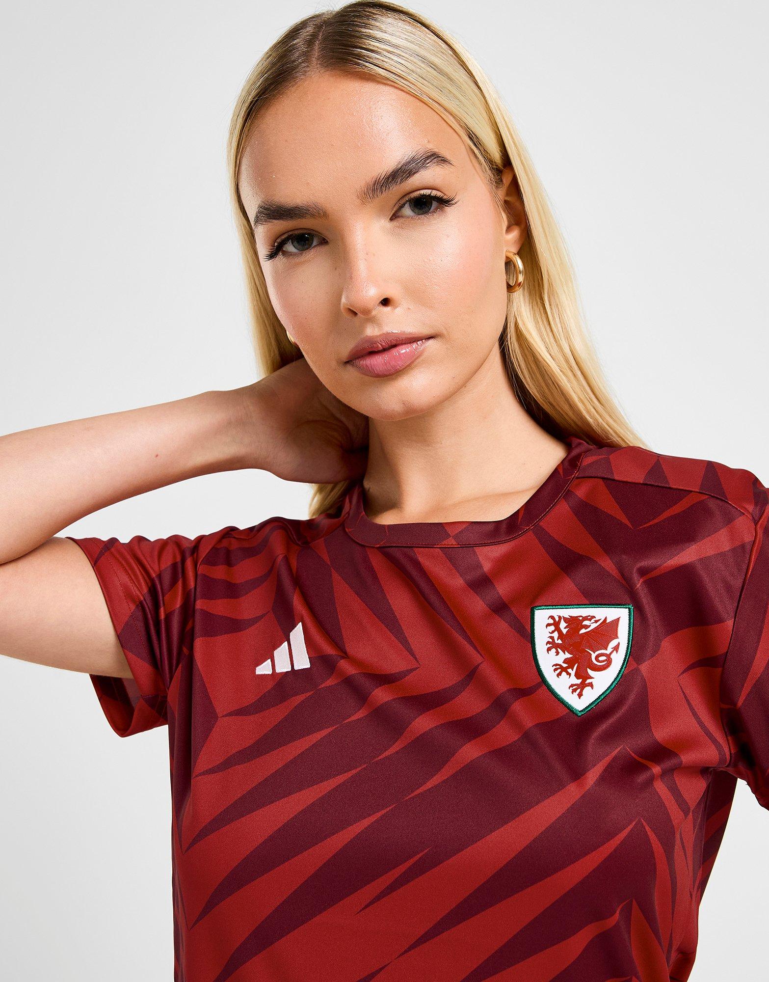 adidas Wales Pre Match Shirt Women's
