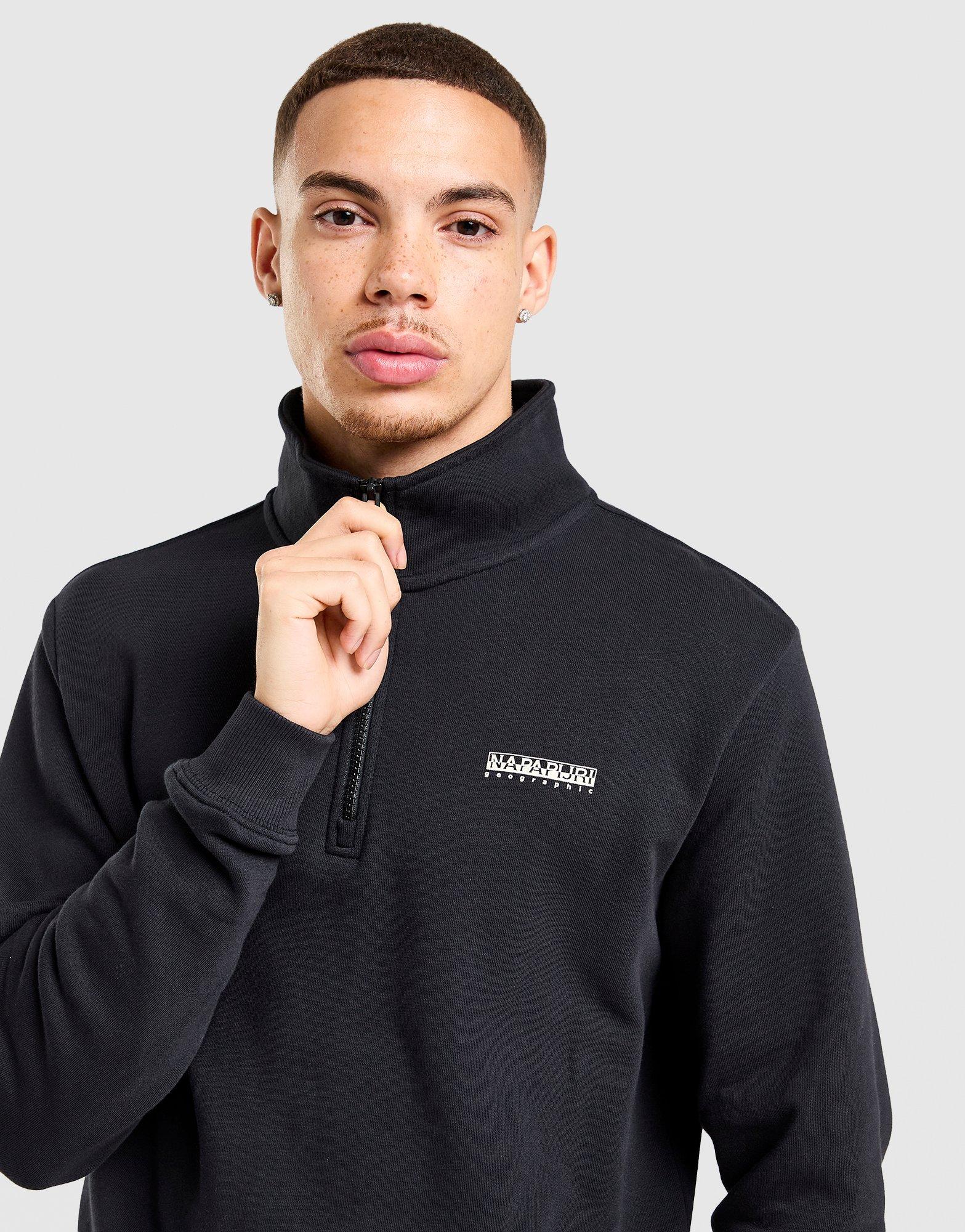 Napapijri Left Chest Terry 1/2 Zip Sweatshirt