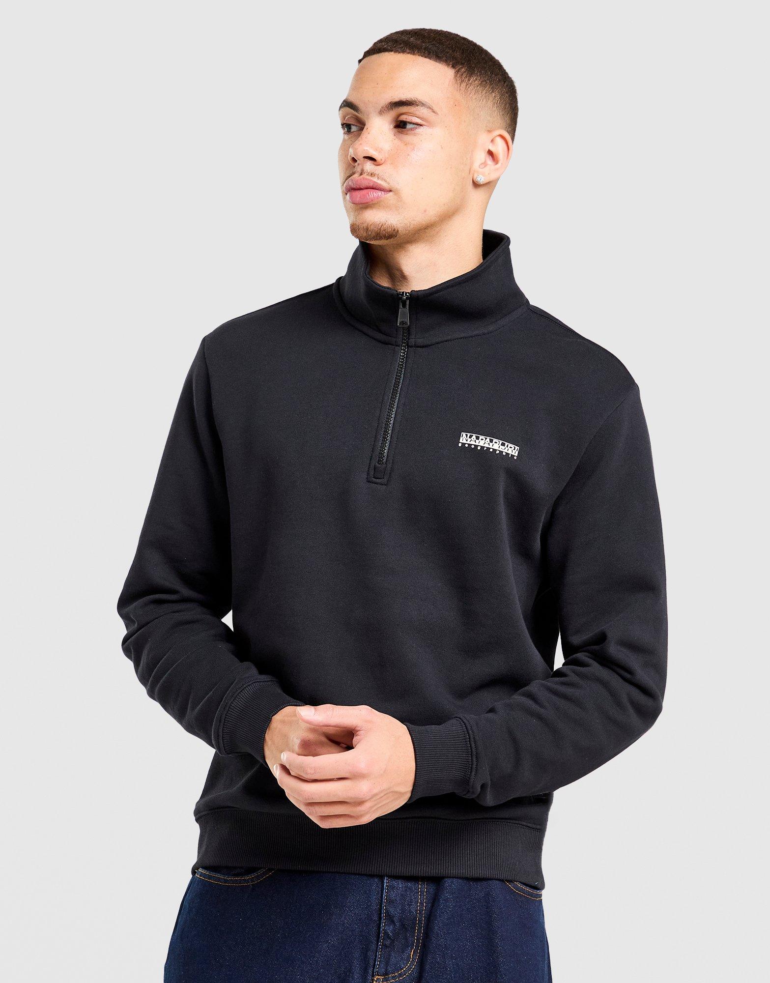 Napapijri Left Chest Terry 1/2 Zip Sweatshirt