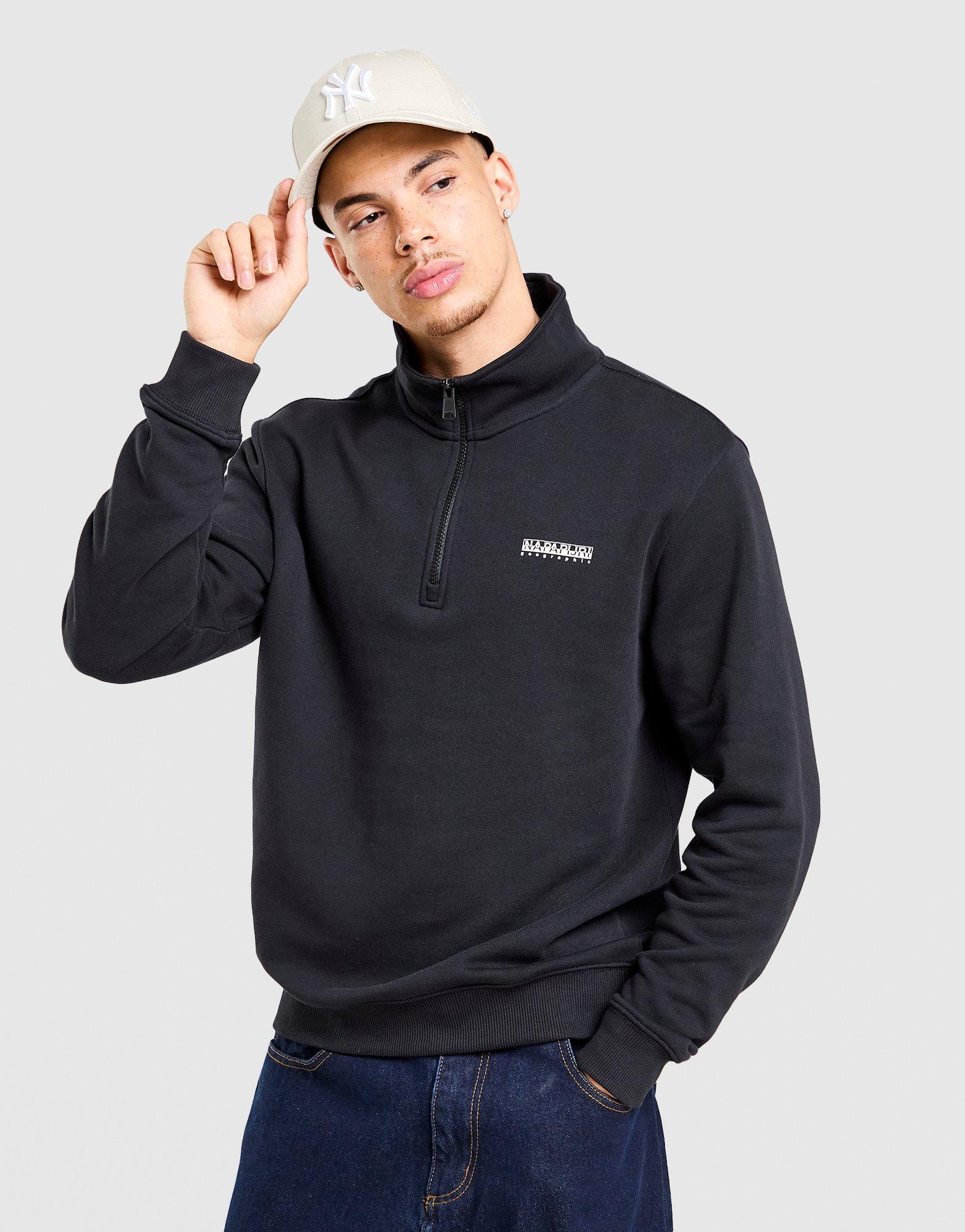 Napapijri Left Chest Terry 1/2 Zip Sweatshirt
