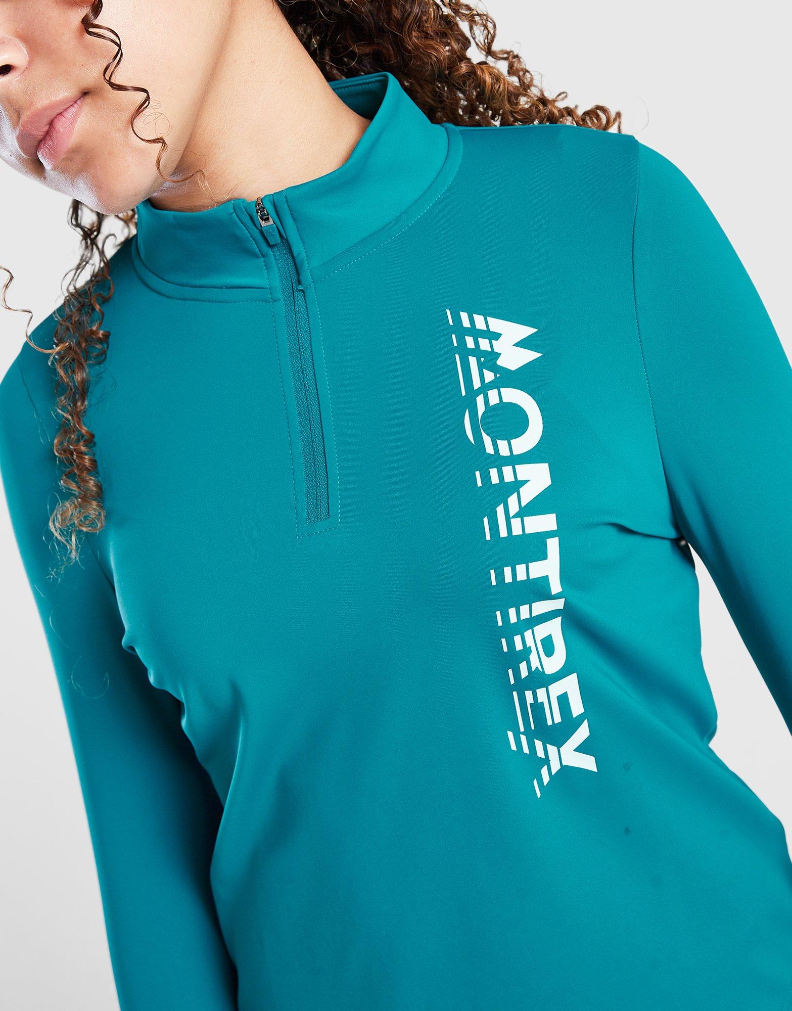 MONTIREX Girls' Mirage 1/2 Zip Top Junior
