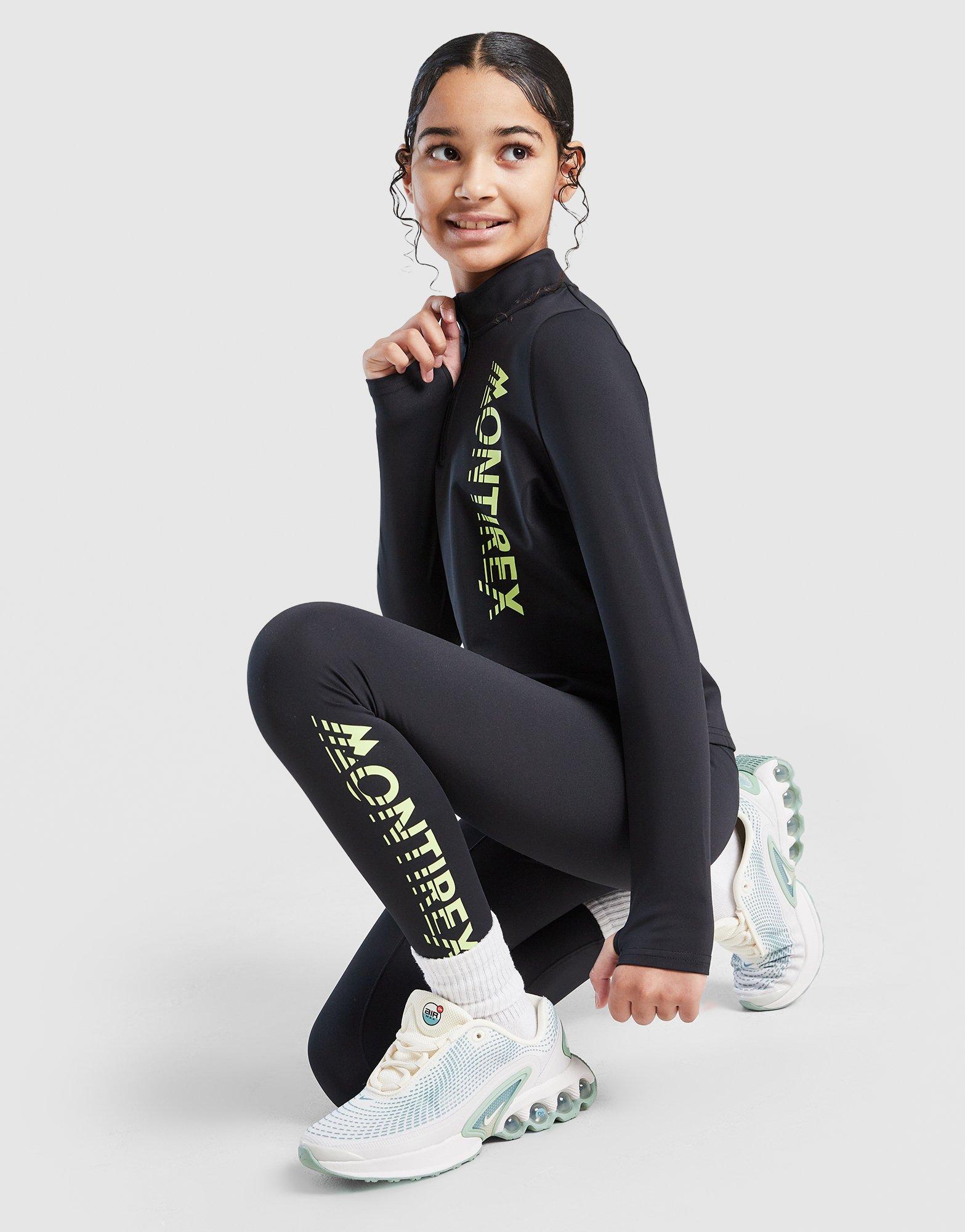 MONTIREX Girls' Mirage 1/2 Zip Top Junior